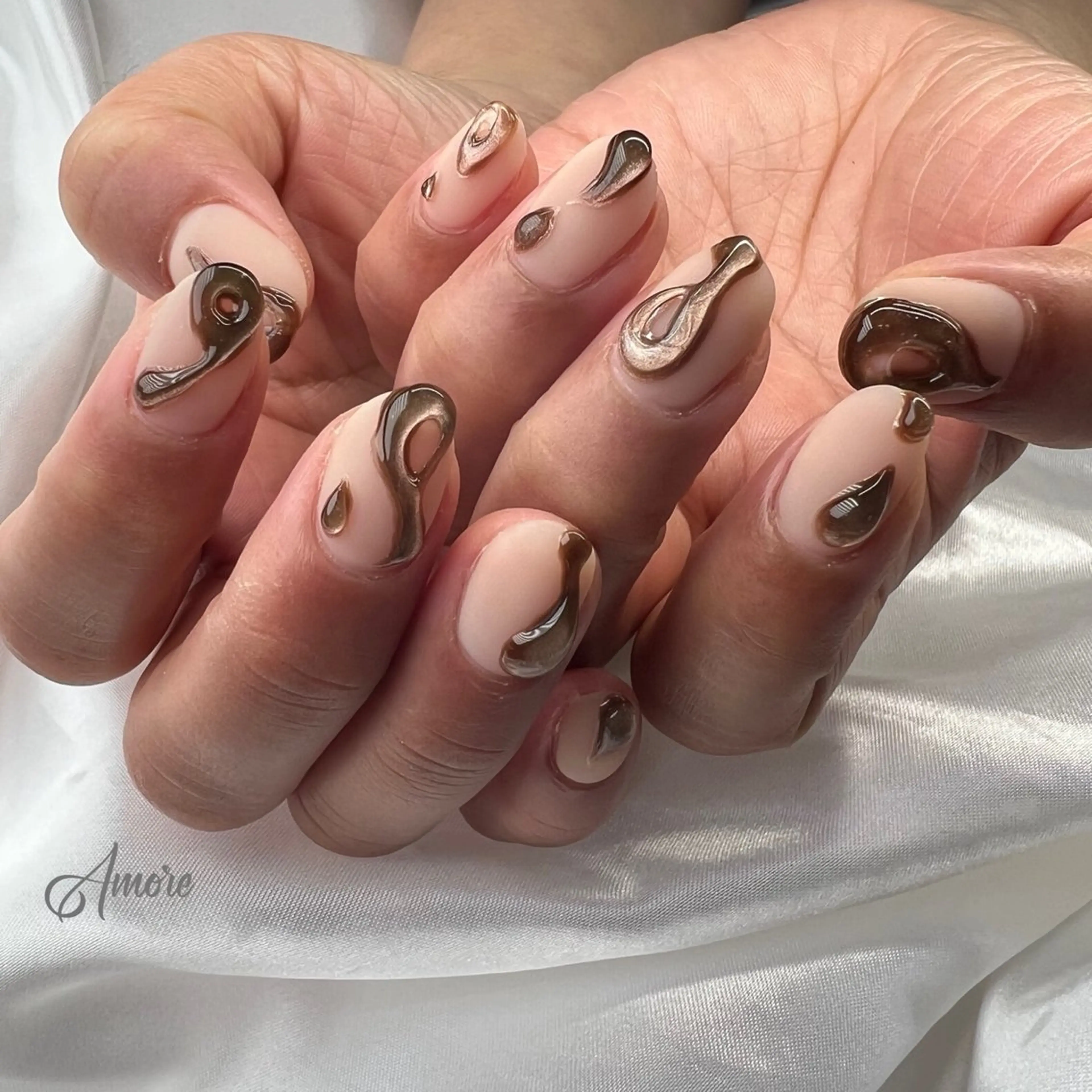 ネイル ジェルネイル キラキラネイル 韓国ネイル パラジェル You kyehwaのネイルデザイン