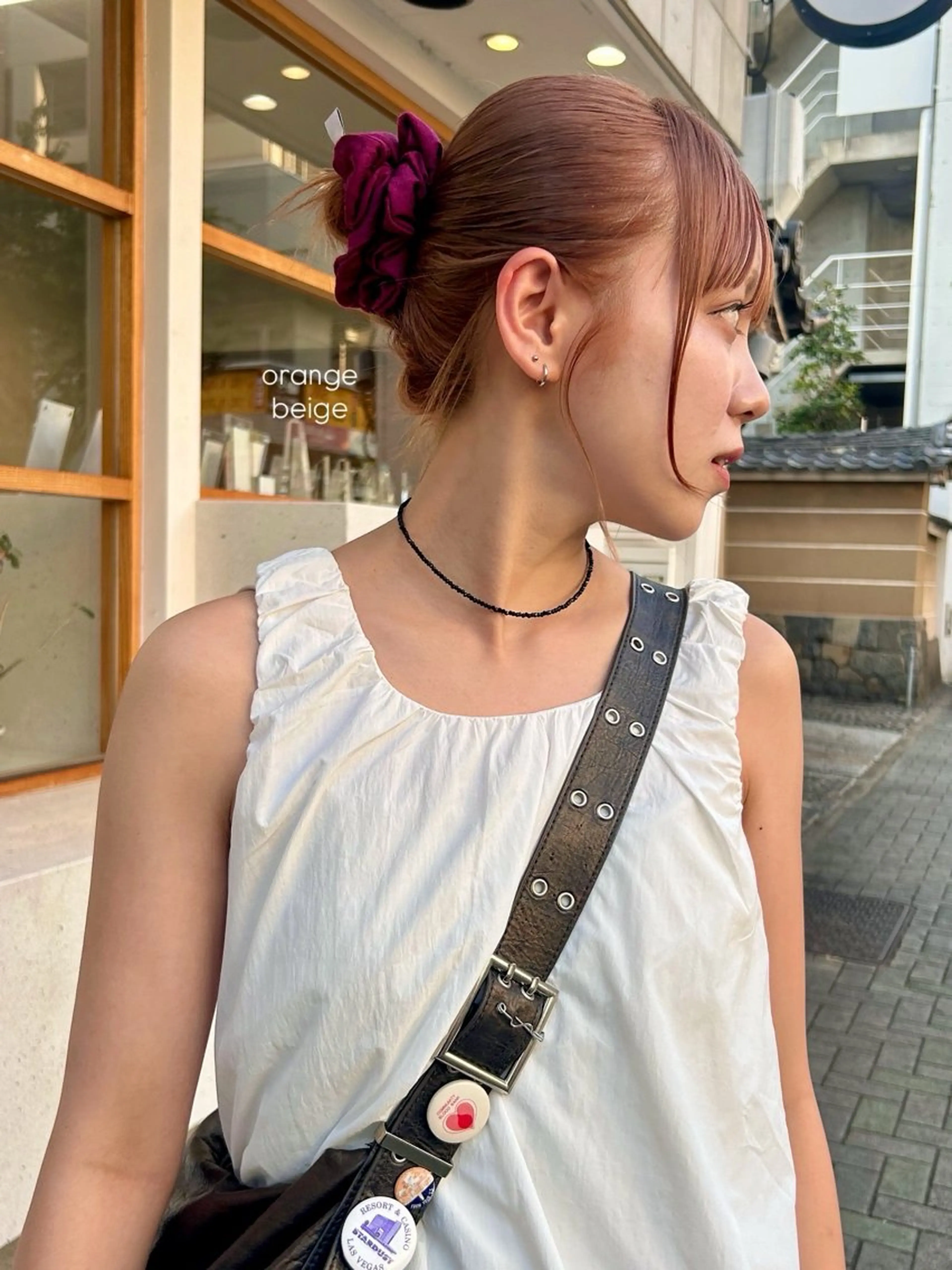 〈再来の方はこちらから!〉ケアブリーチダブルカラー+シャンプーブローの写真