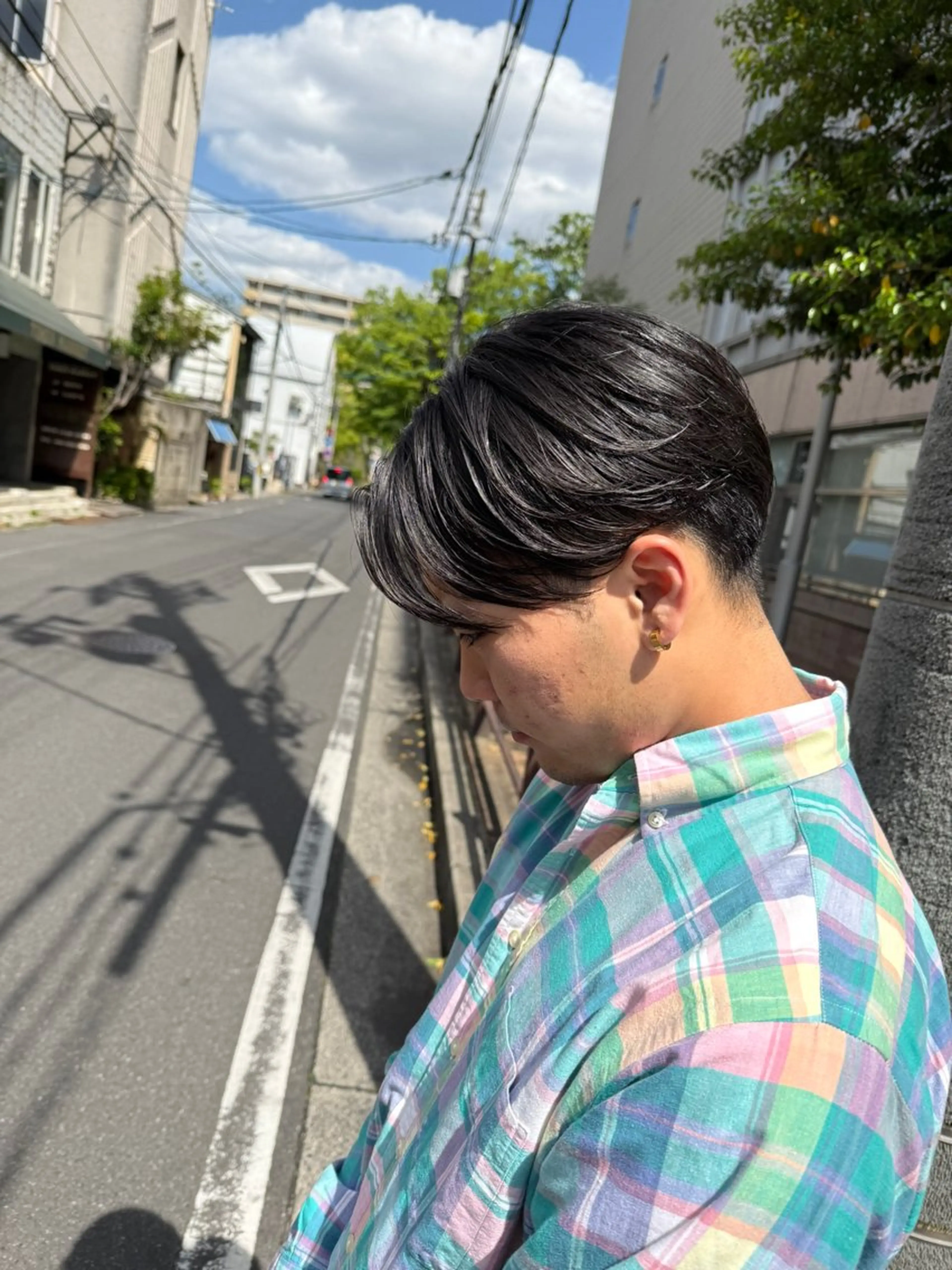 【岡山でできます】メンズカット＋曲がる縮毛矯正の写真