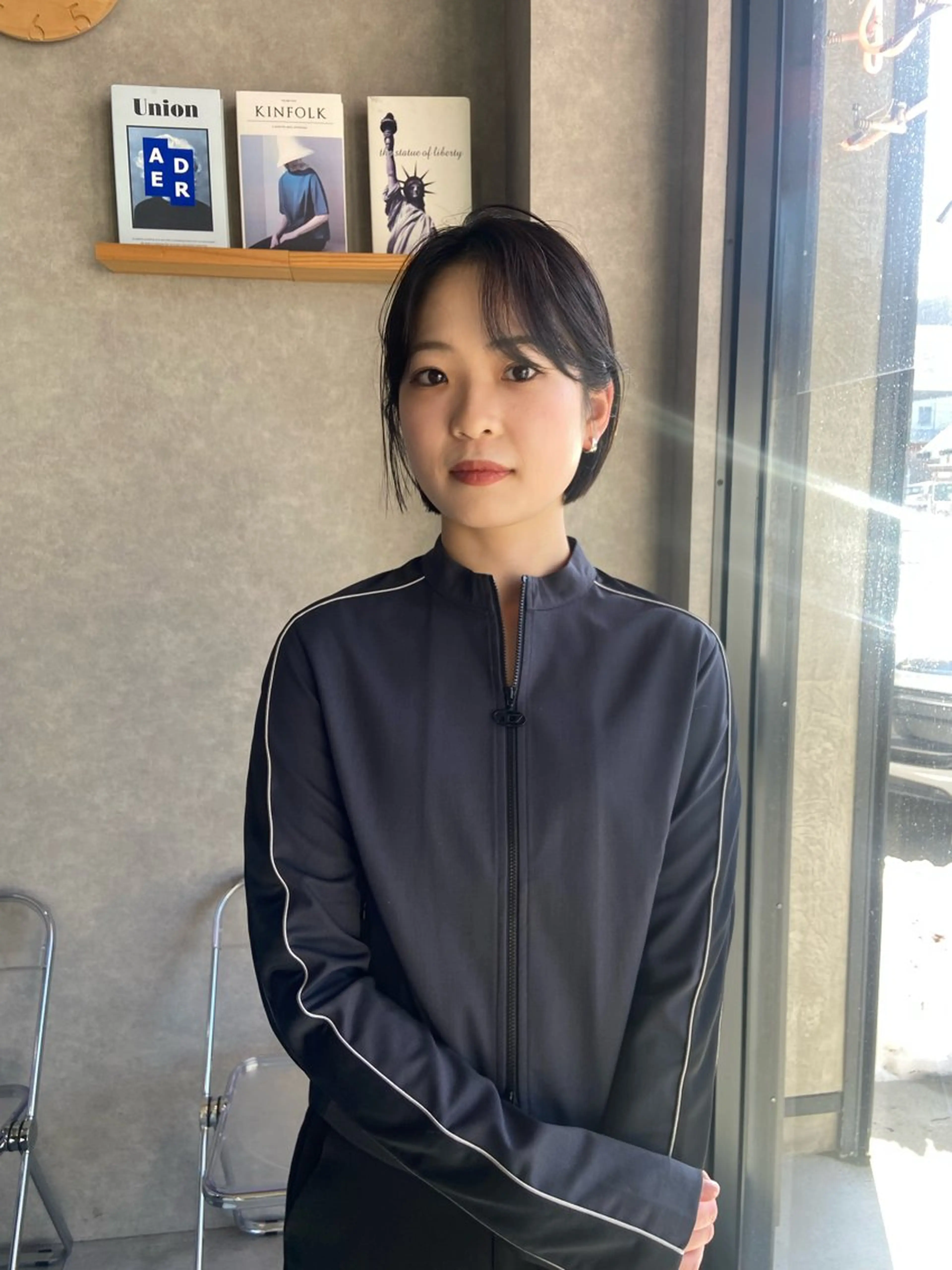 ショート カット 山岸 未玖のヘアスタイル