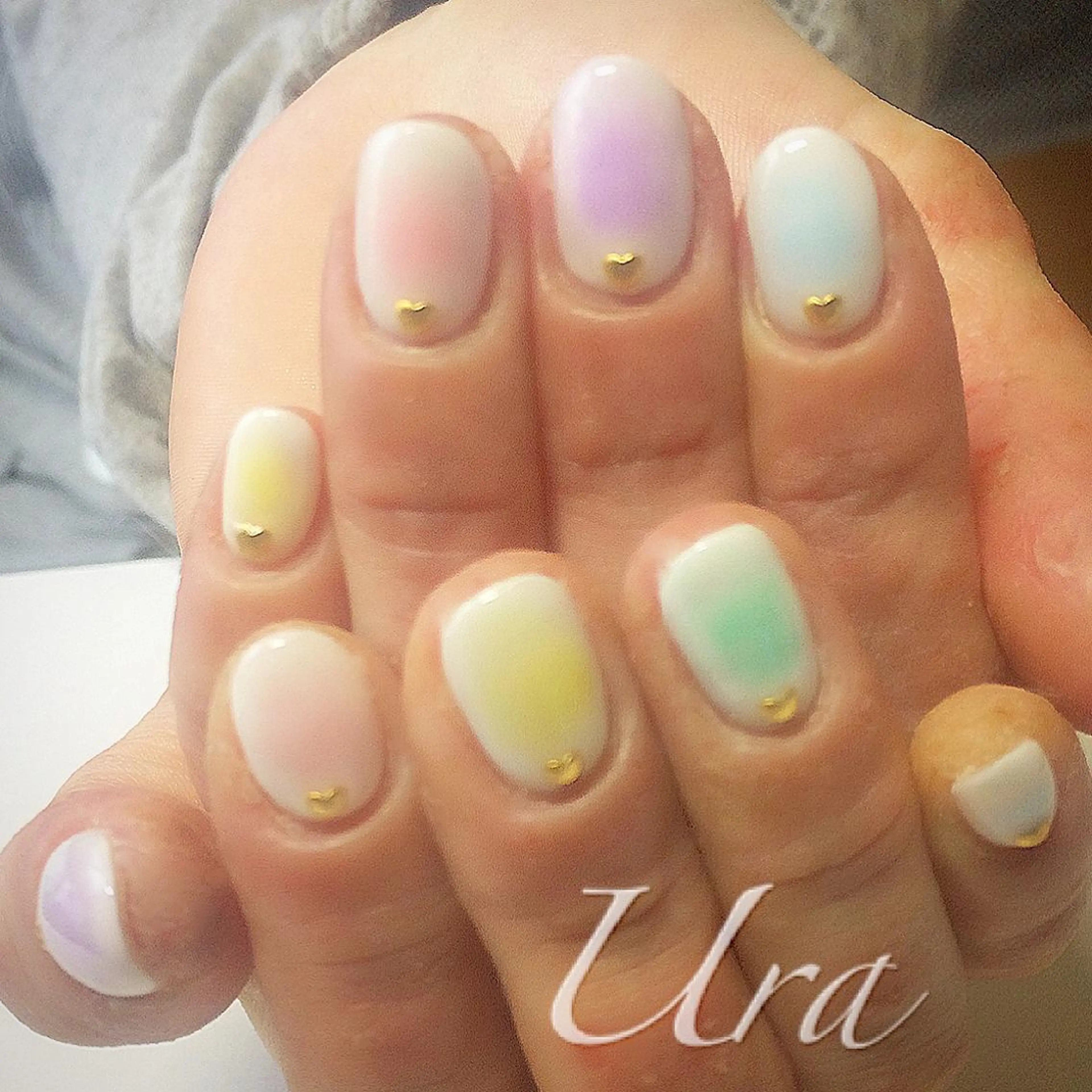 ネイル チークネイル UrakoNail 《nail》のネイルデザイン
