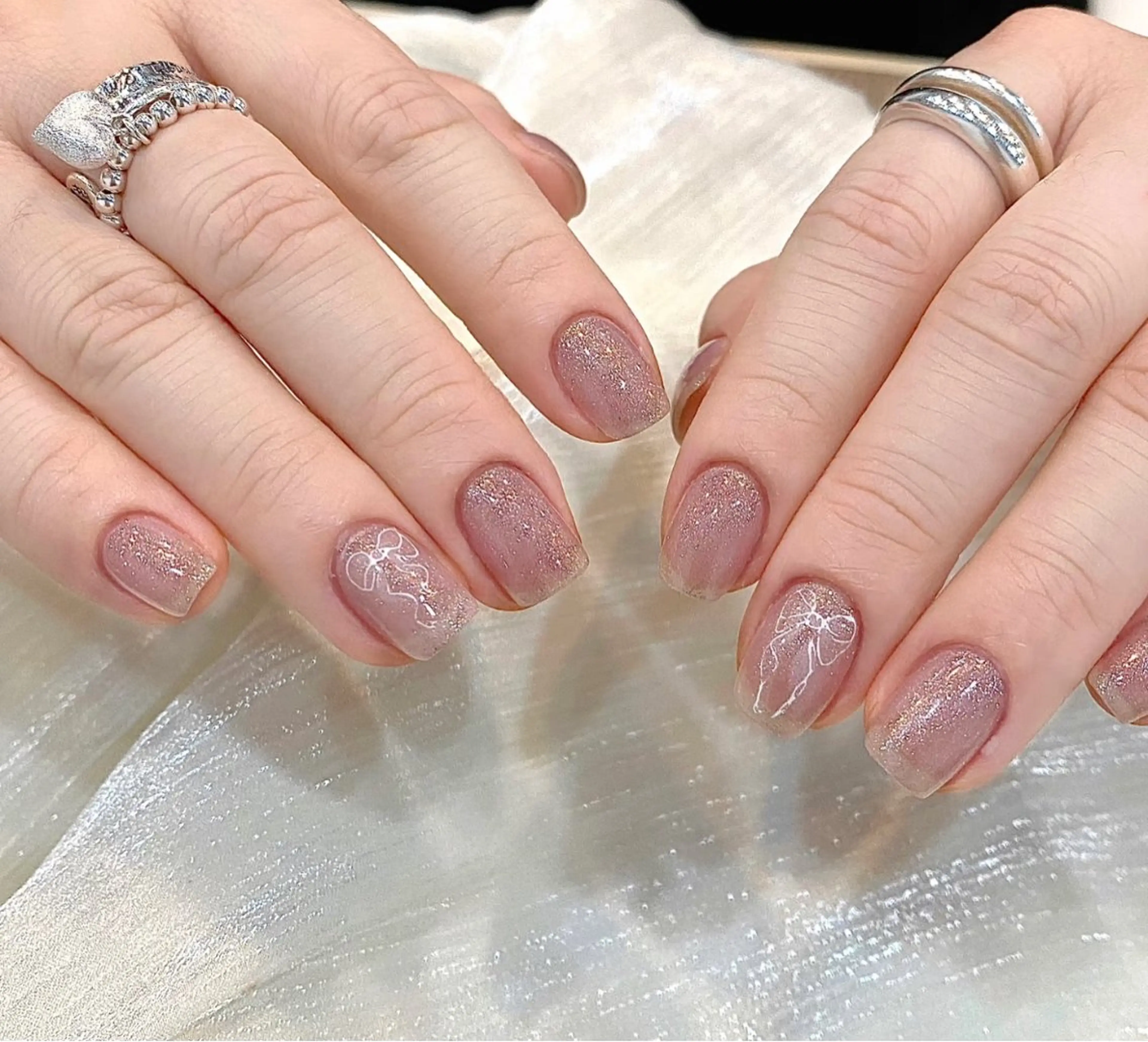 ネイル ハンドネイル 🍑 momo_nailのネイルデザイン