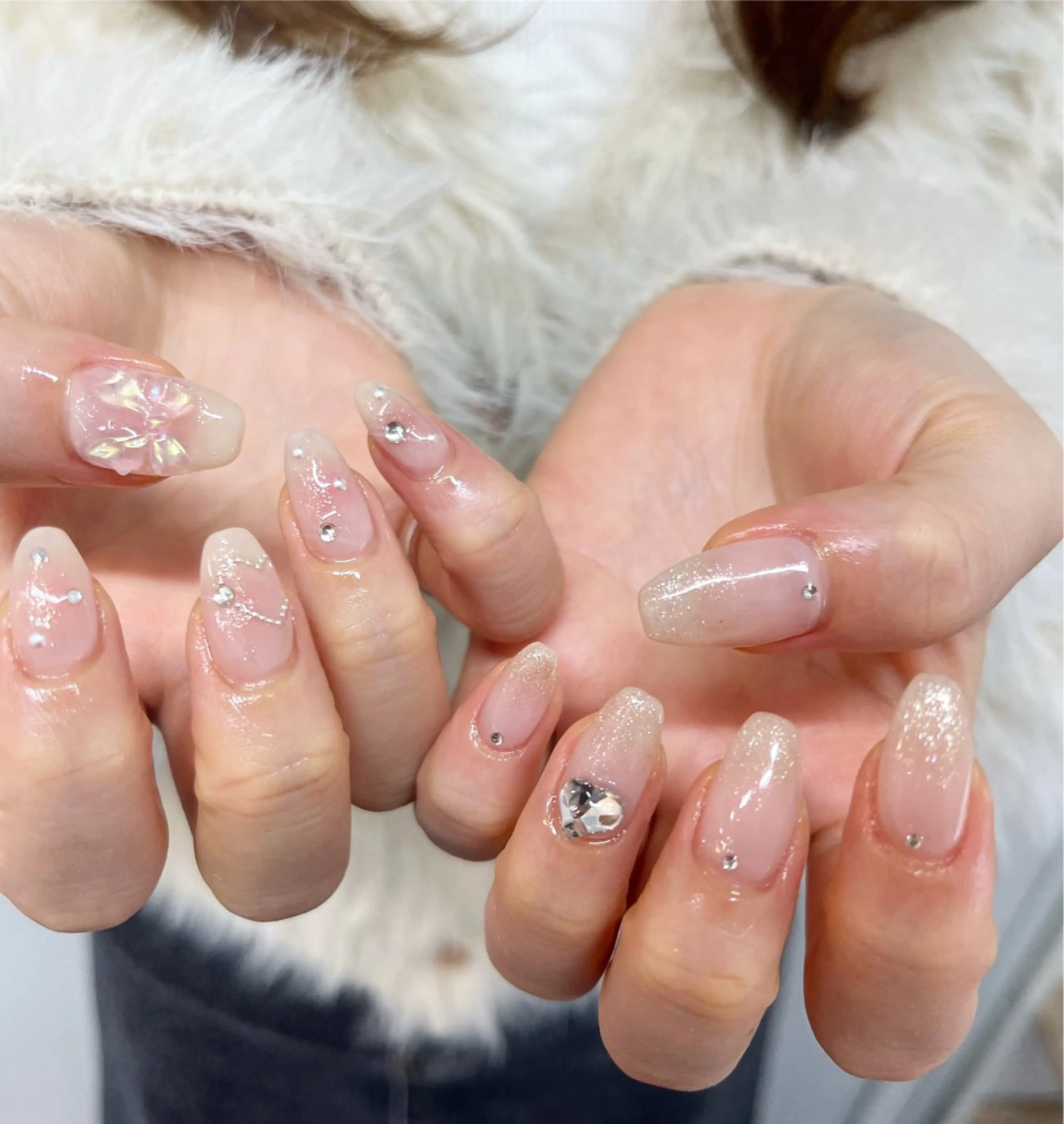 ネイル キラキラネイル nail＊ runa🌻のネイルデザイン