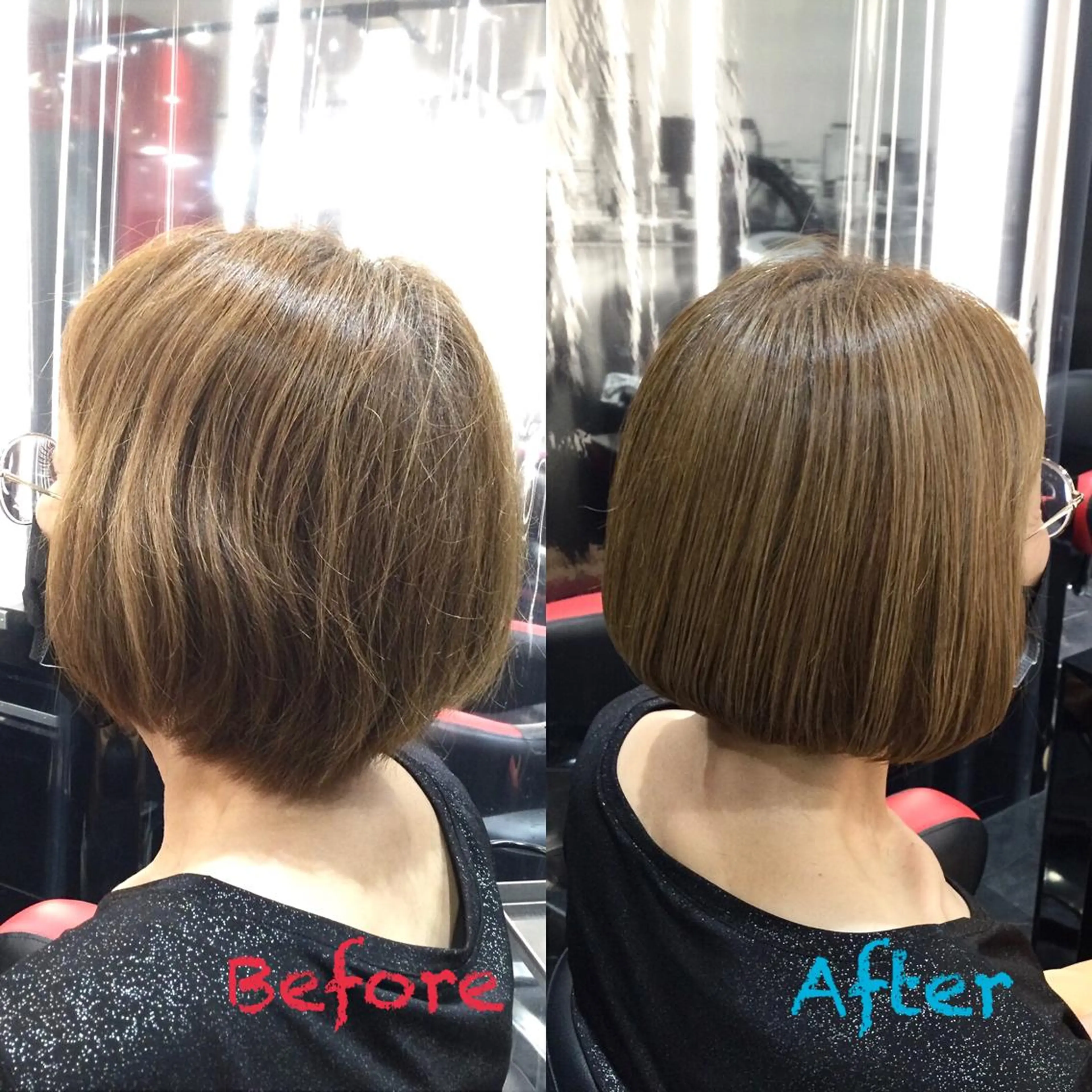 ミディアム カラー Annon プライベートサロンのヘアスタイル