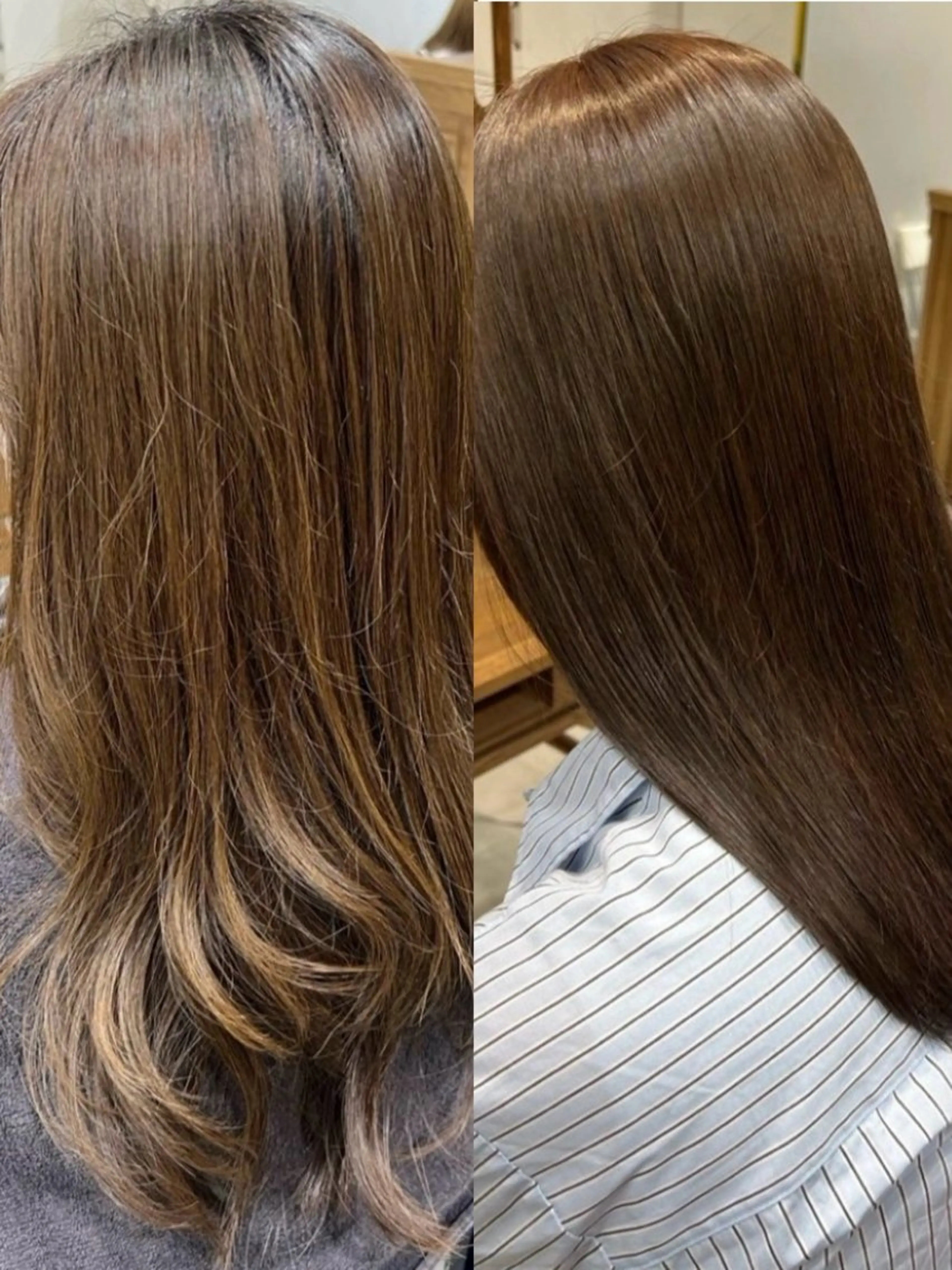 ロング カラー ヘアカラー トリートメント 似合わせ艶カラー /かなとのヘアスタイル