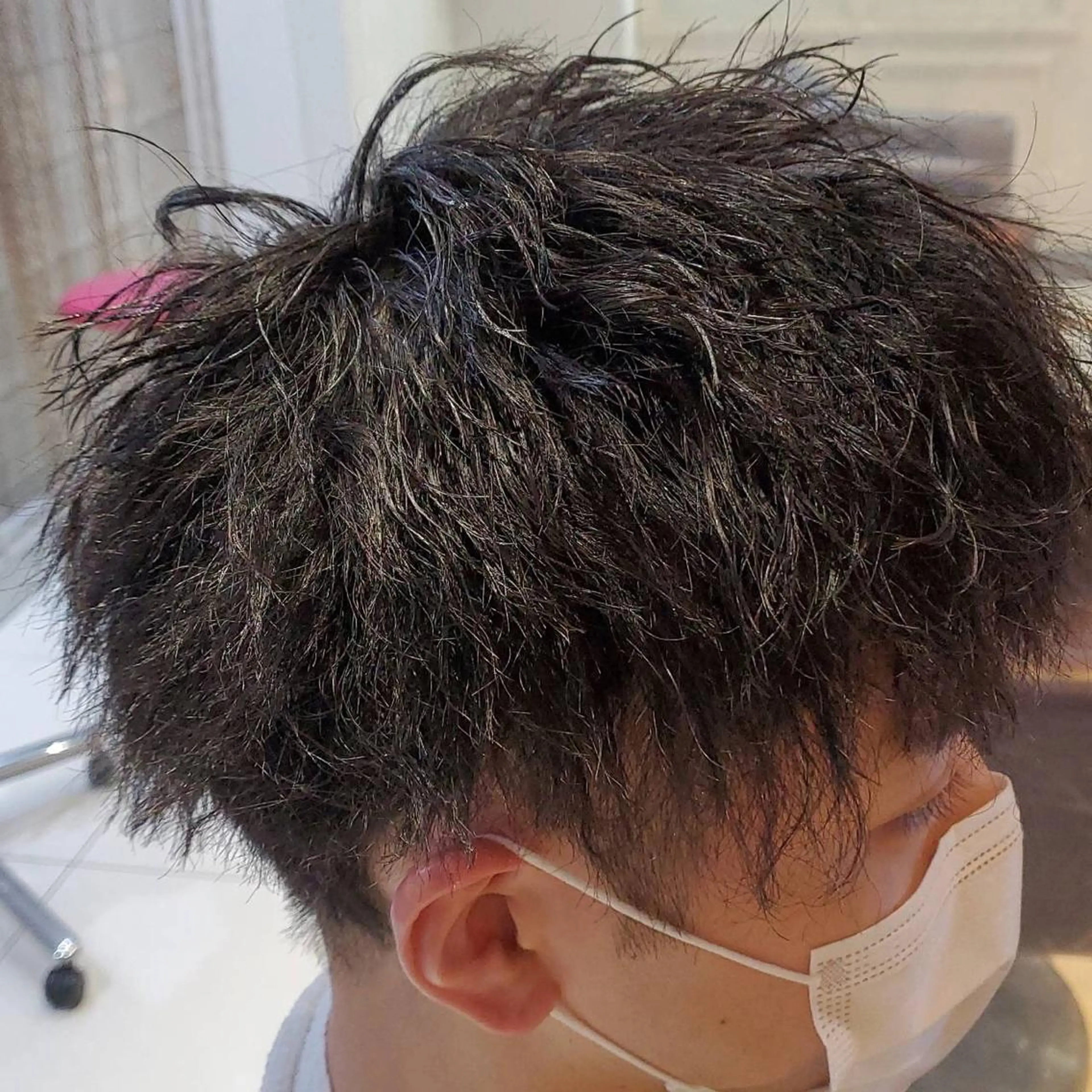 パーマ メンズ La ciel両国 岩船のヘアスタイル