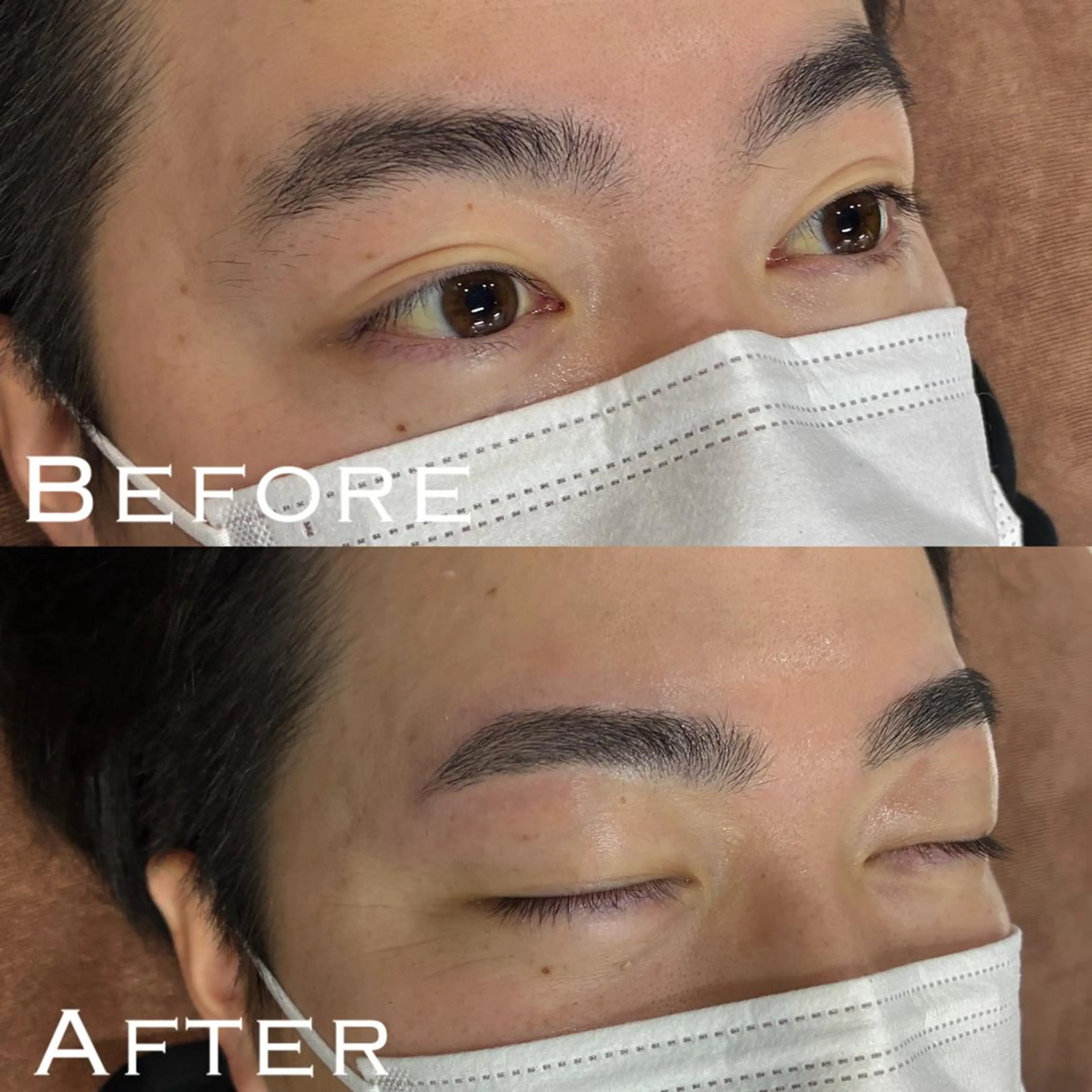 メンズ アイブロウ BROW Lash ★ HINAのマツエク・マツパデザイン