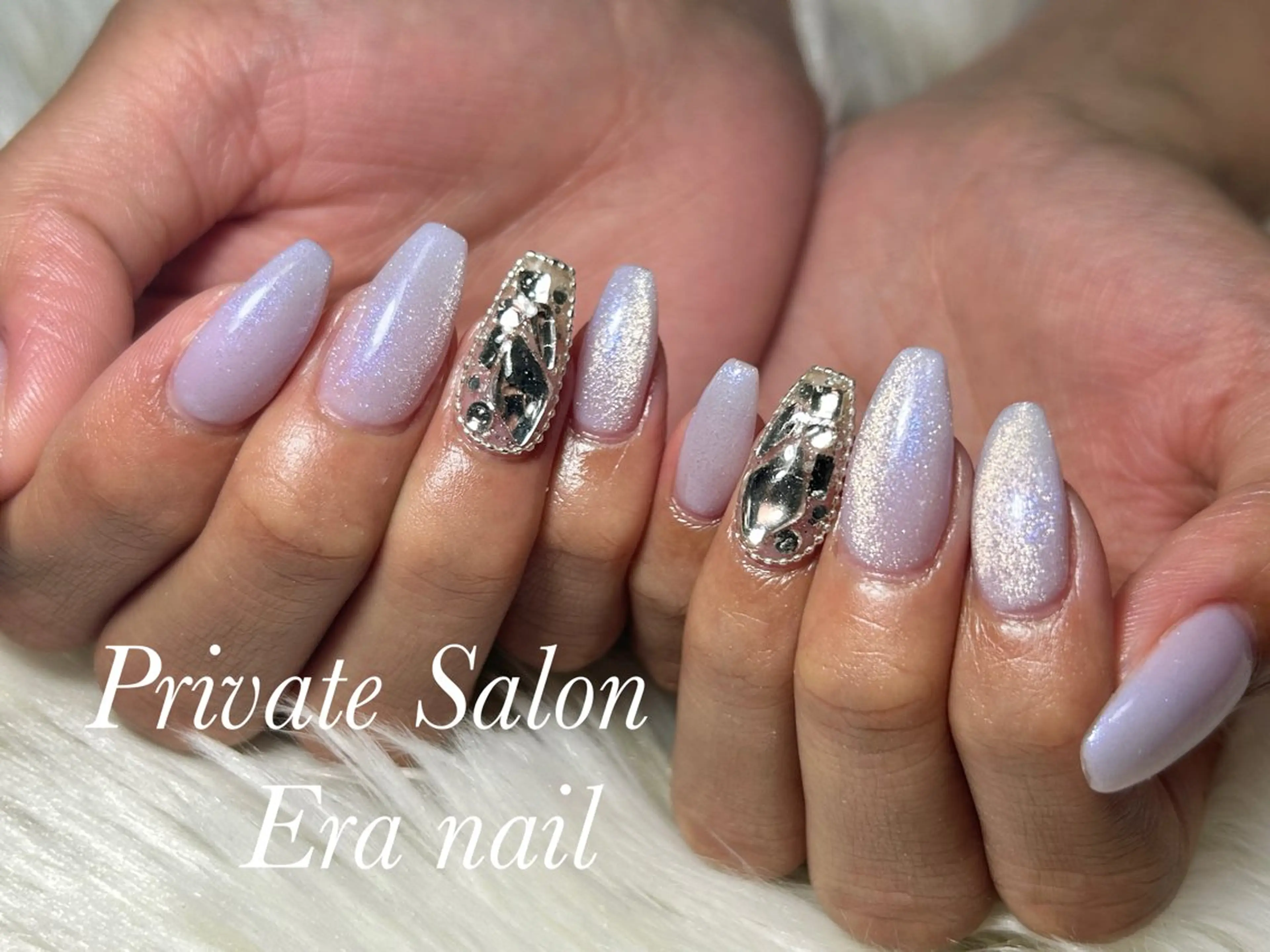 ネイル マグネットネイル ハンドネイル Era nailのネイルデザイン