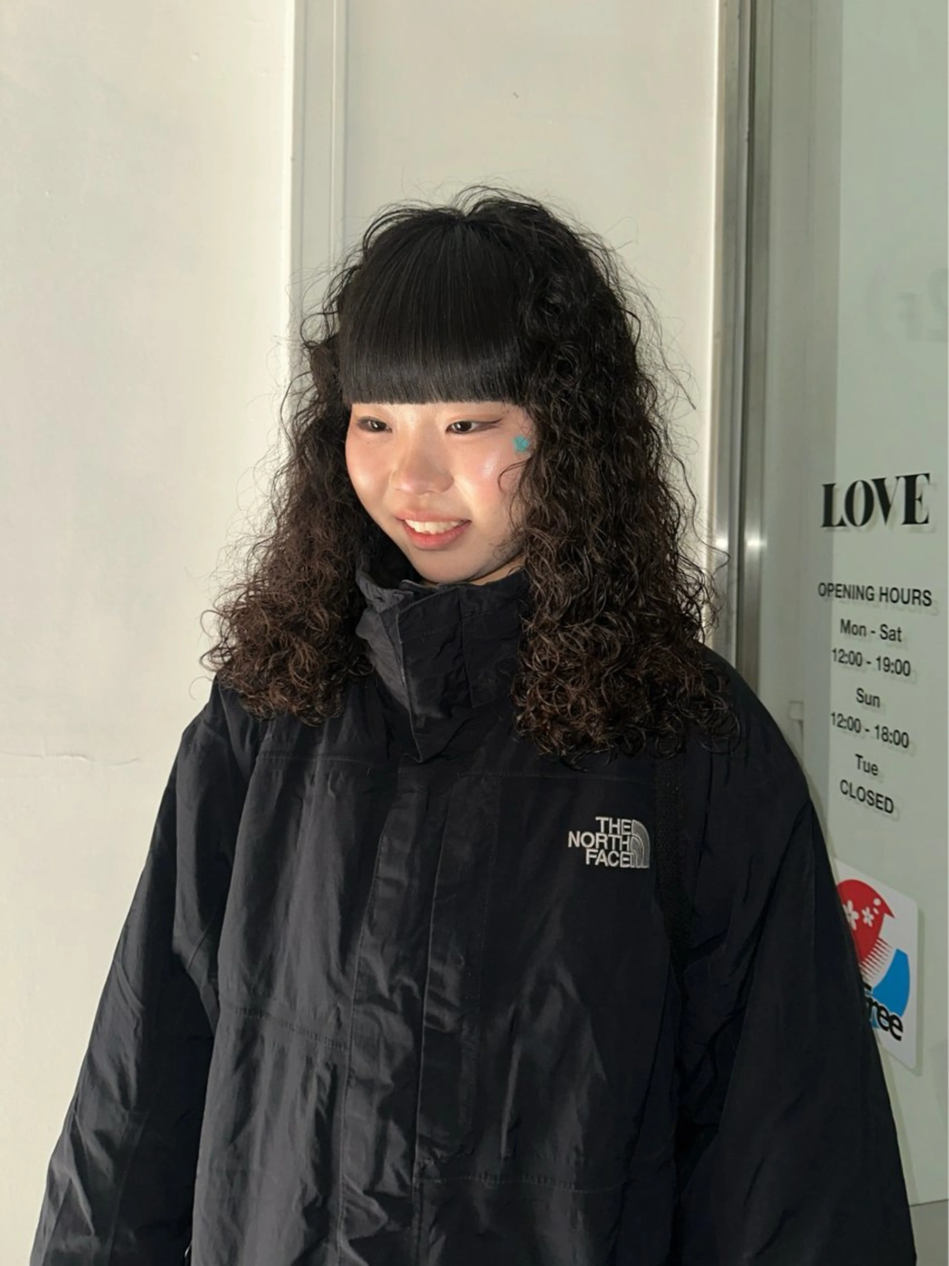 ロング パーマ 松本 雪愛のヘアスタイル