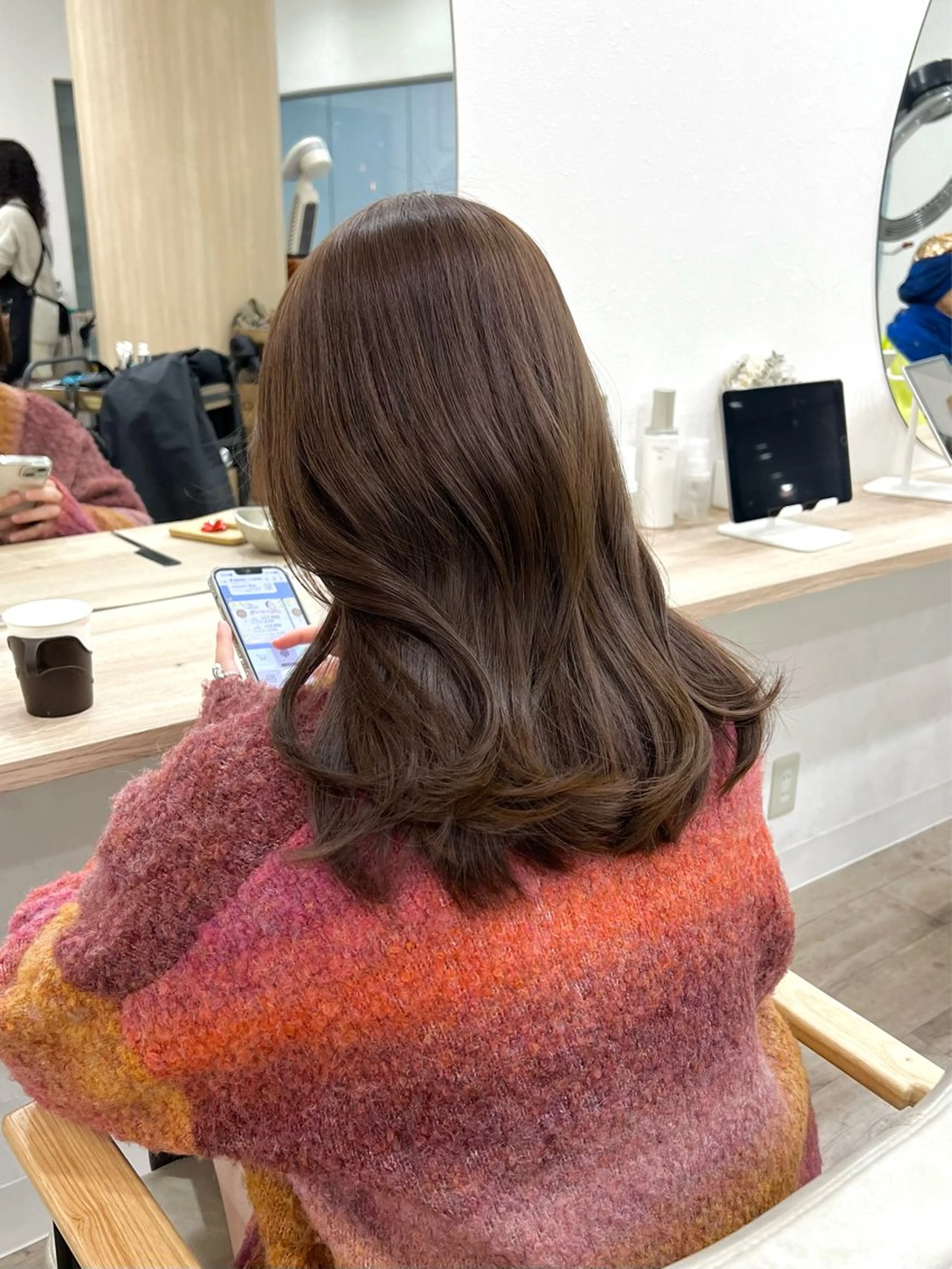 カラー ヘアカラー TOKI mahoのヘアスタイル
