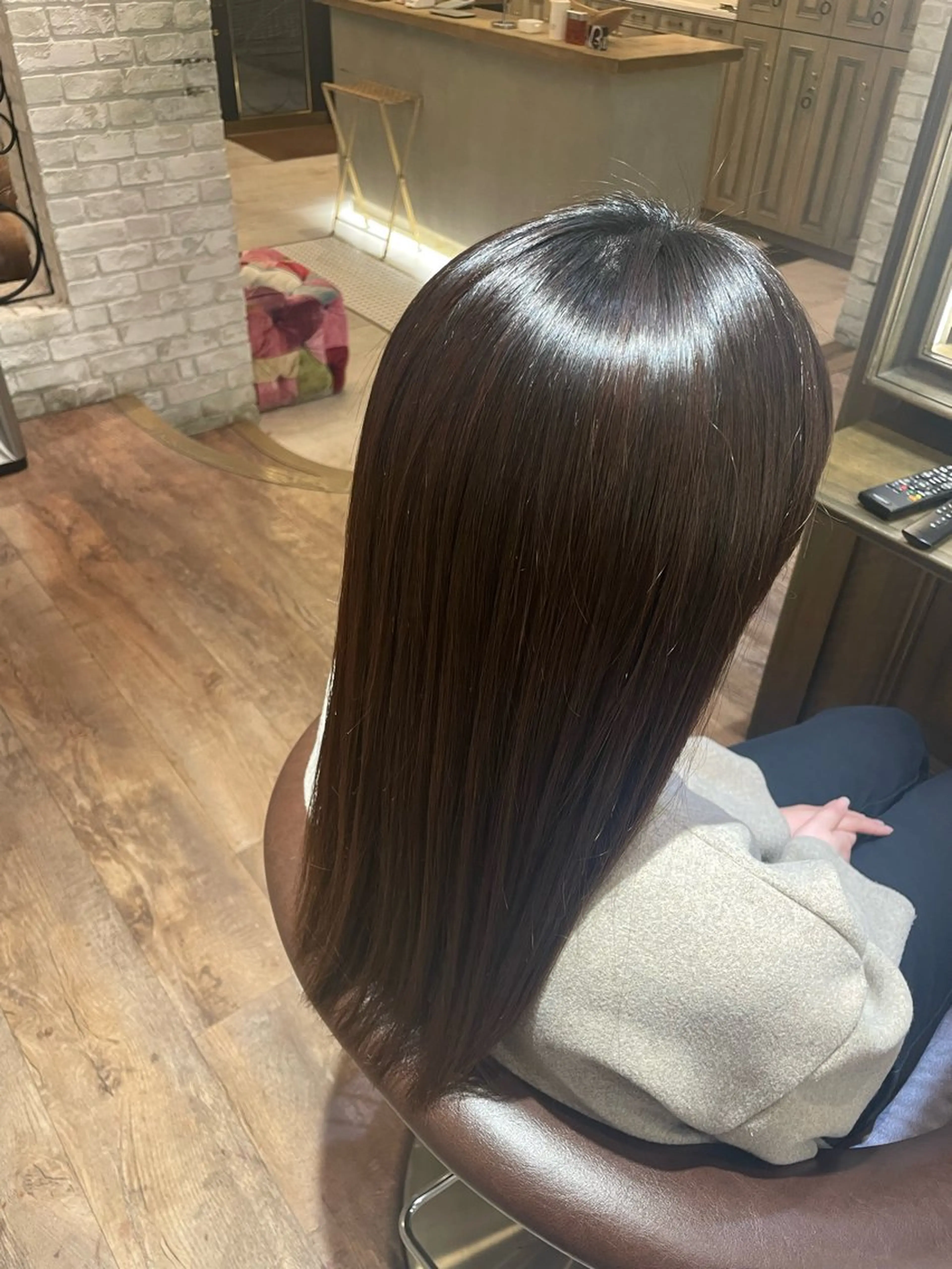 ロング 縮毛矯正 Cloe仙台🎀 タケダミリアのヘアスタイル