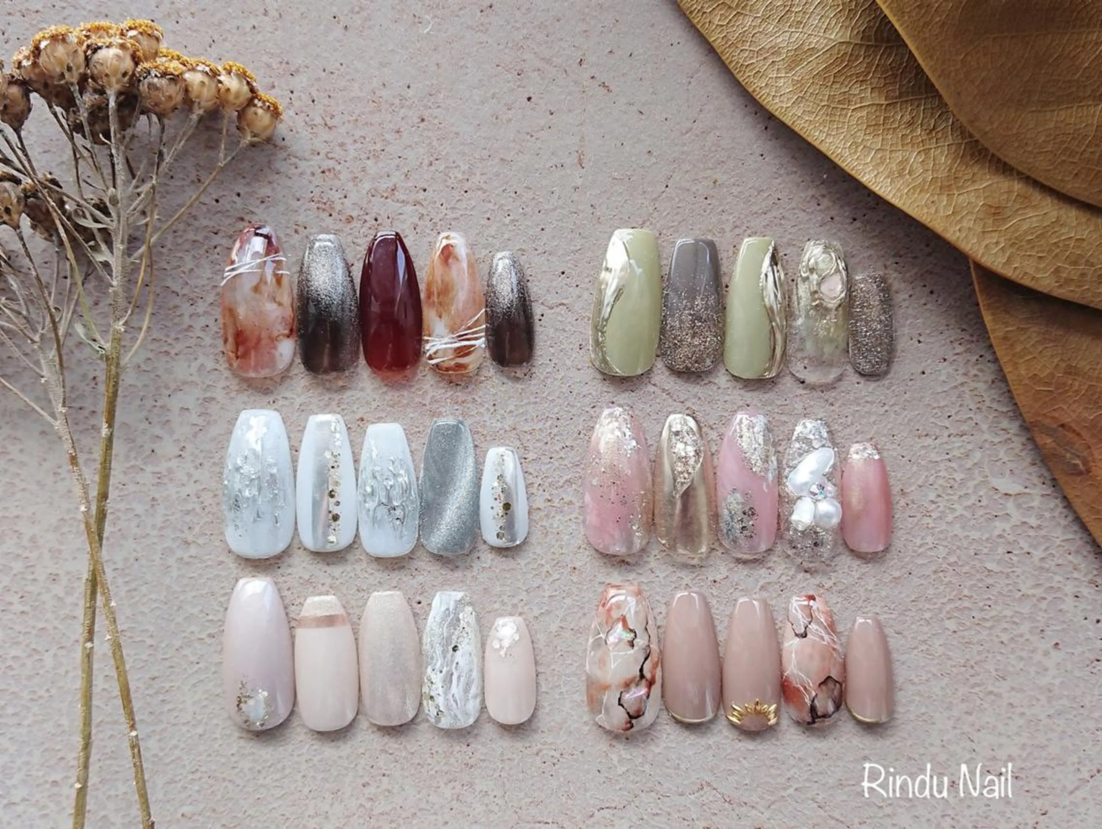 ネイル ニュアンスネイル Rindu Nail 名駅miniのネイルデザイン