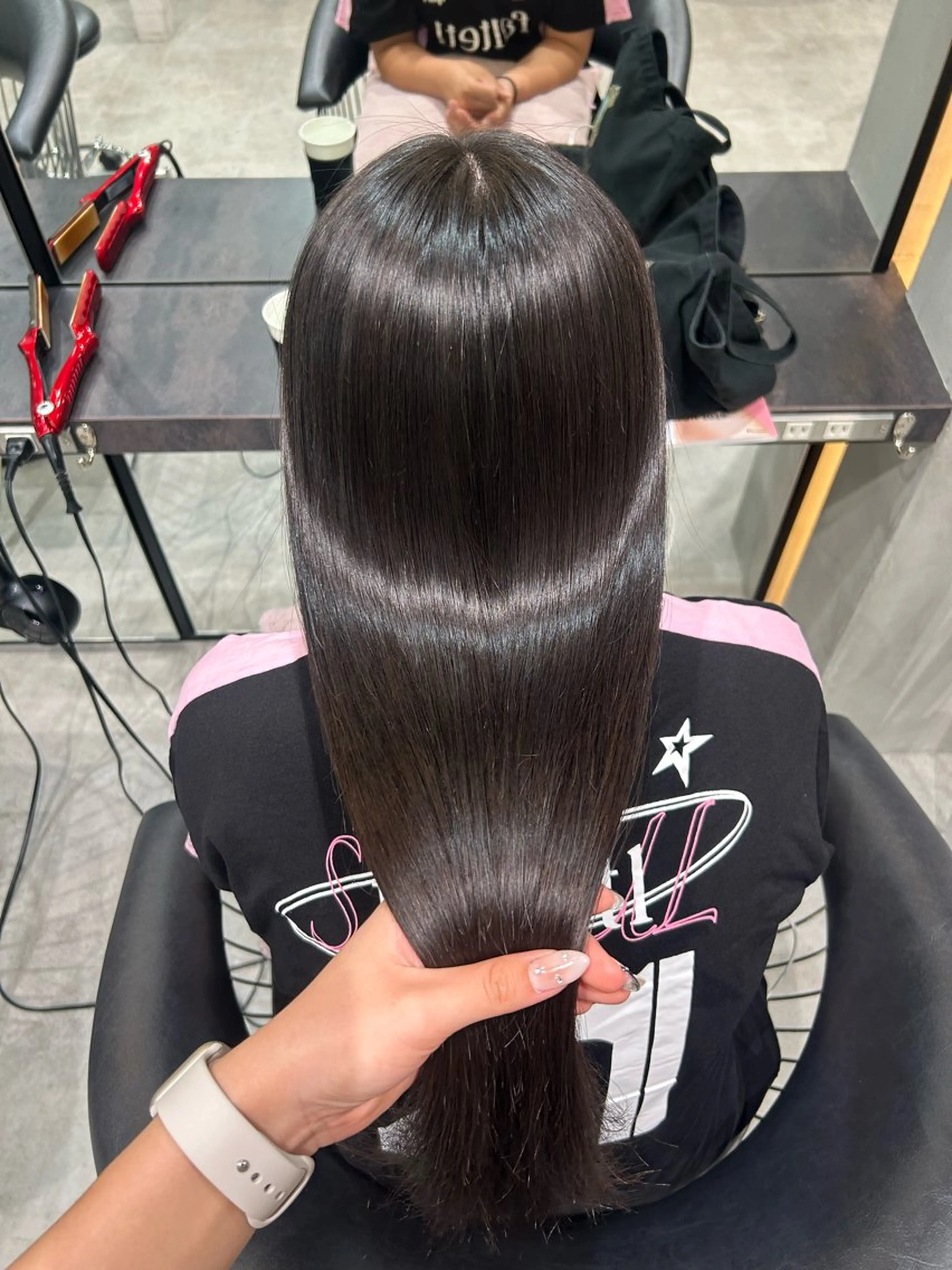 ロング ボブ/縮毛矯正 /大宮🎀ゆづきのヘアスタイル