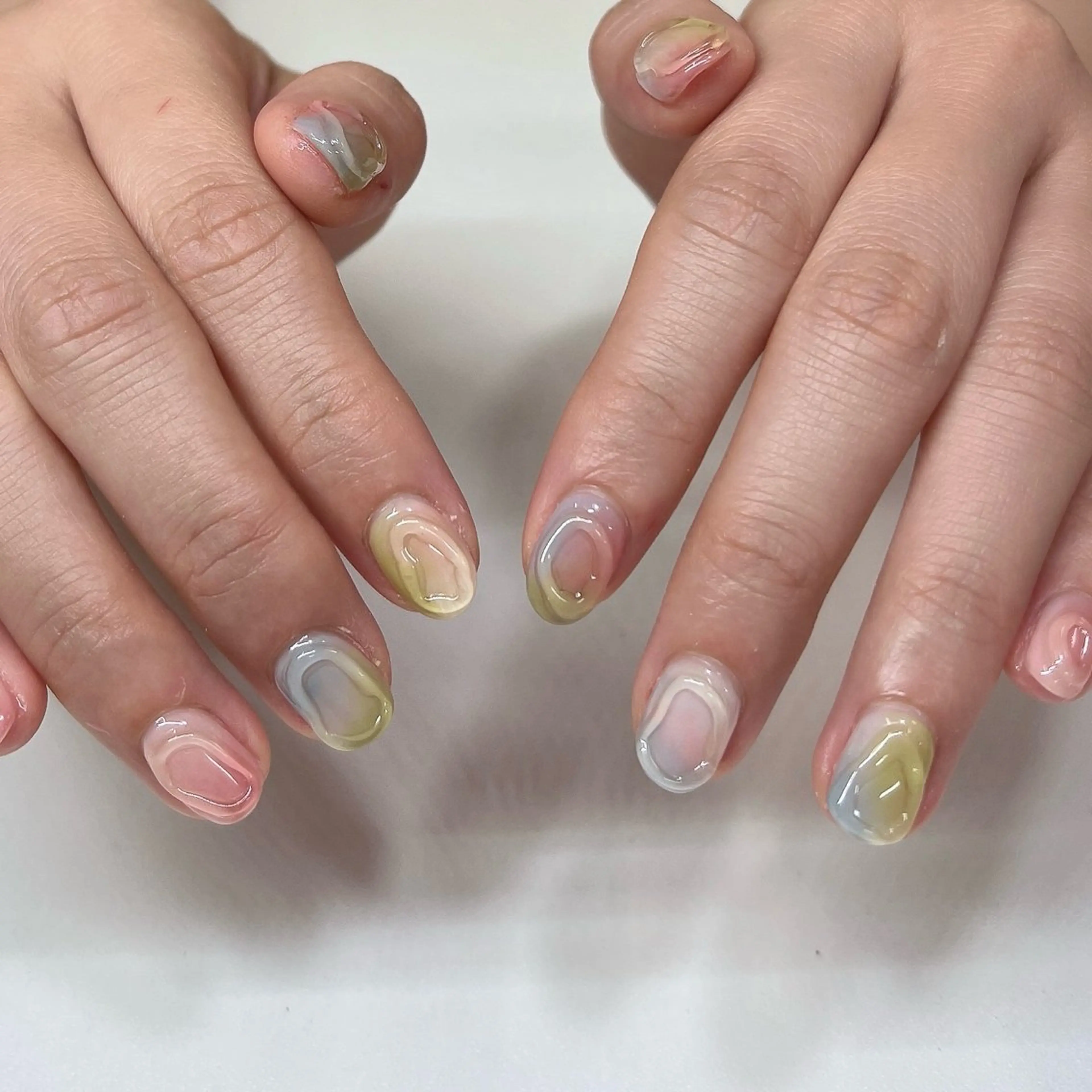 ネイル ぷっくりネイル ハンドネイル Chipi Neneのネイルデザイン