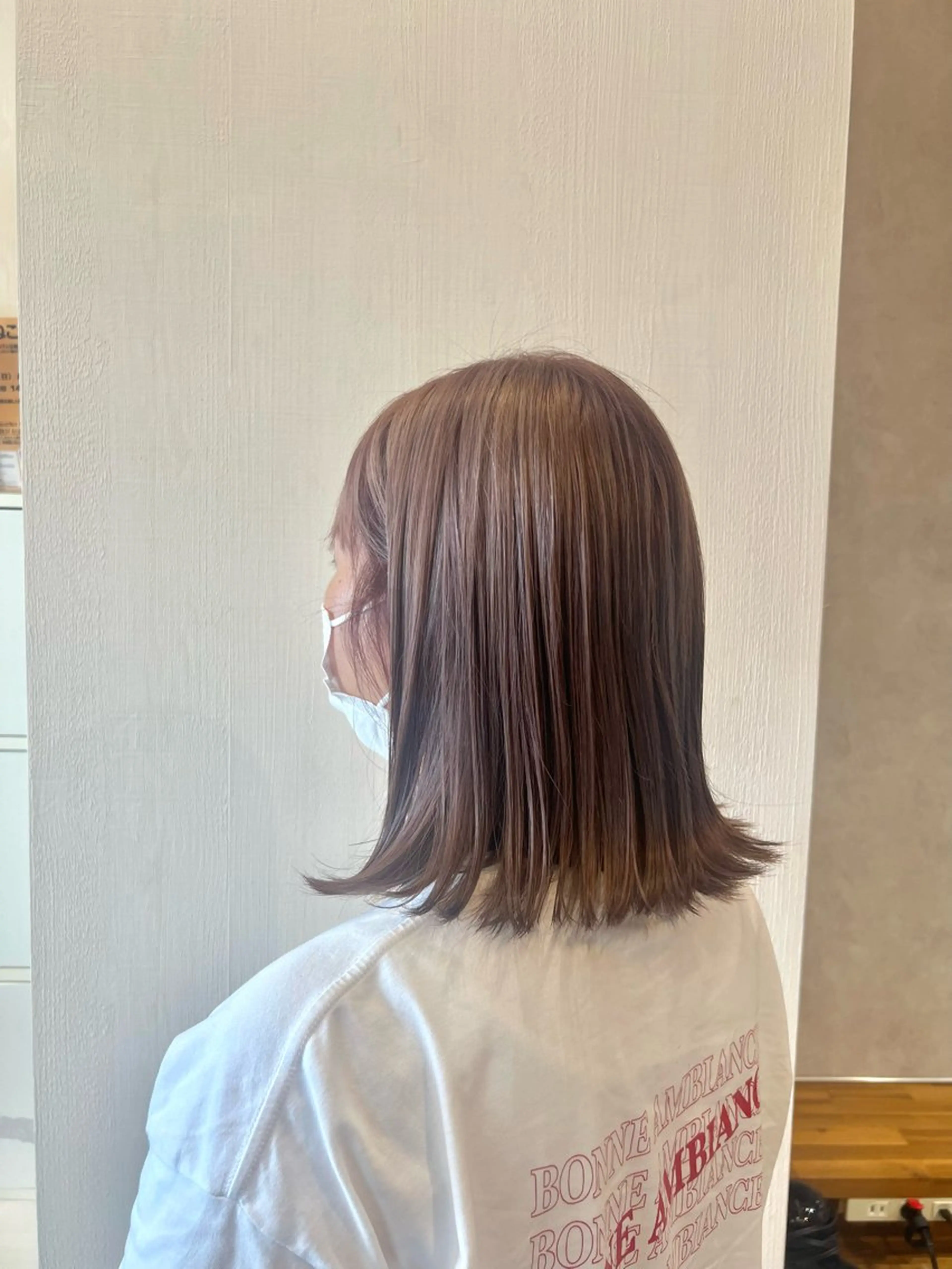 ミディアム 永原 采夏のヘアスタイル