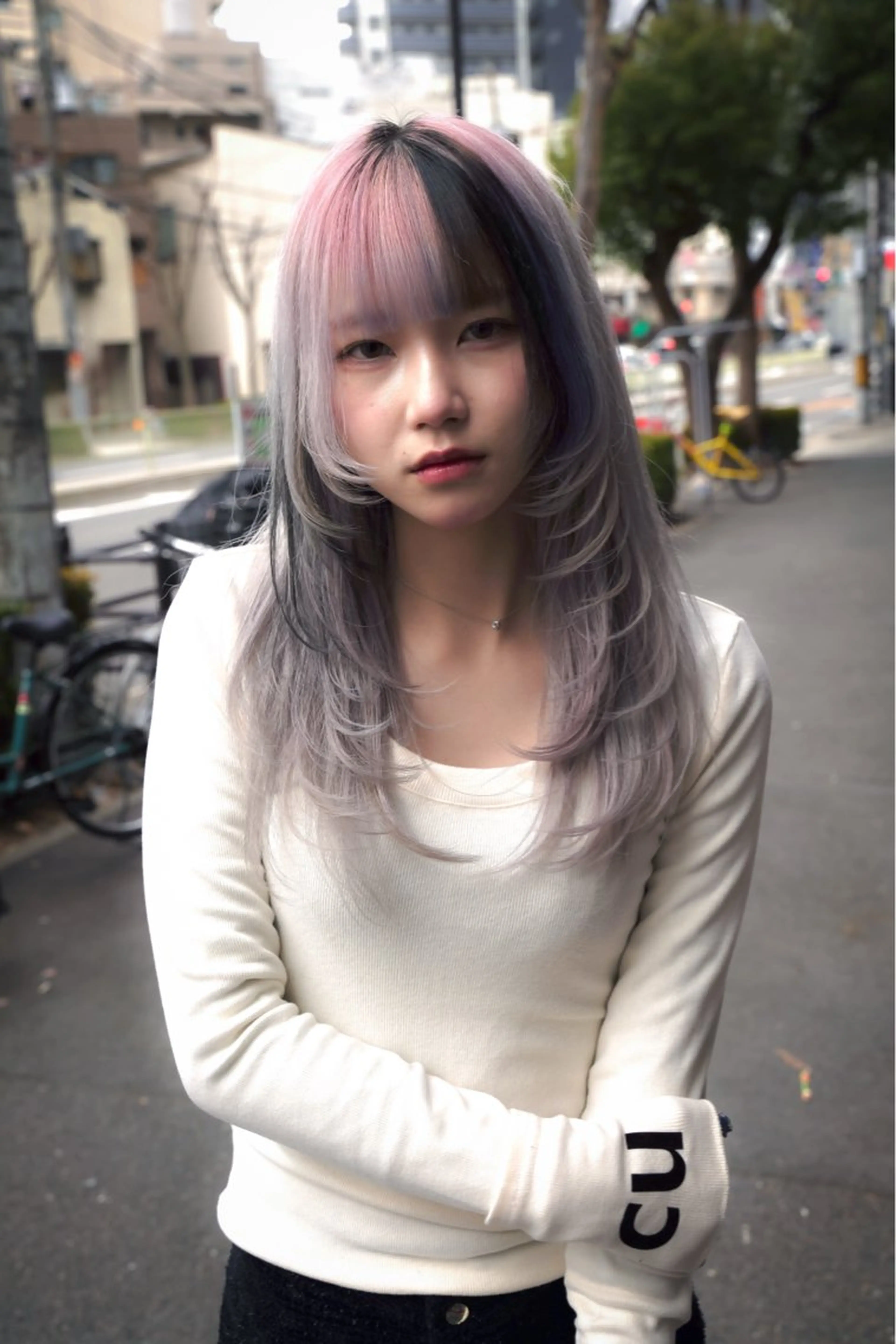 ロング カラー ナチュラル・ハイトー ン🏆HINOKIのヘアスタイル