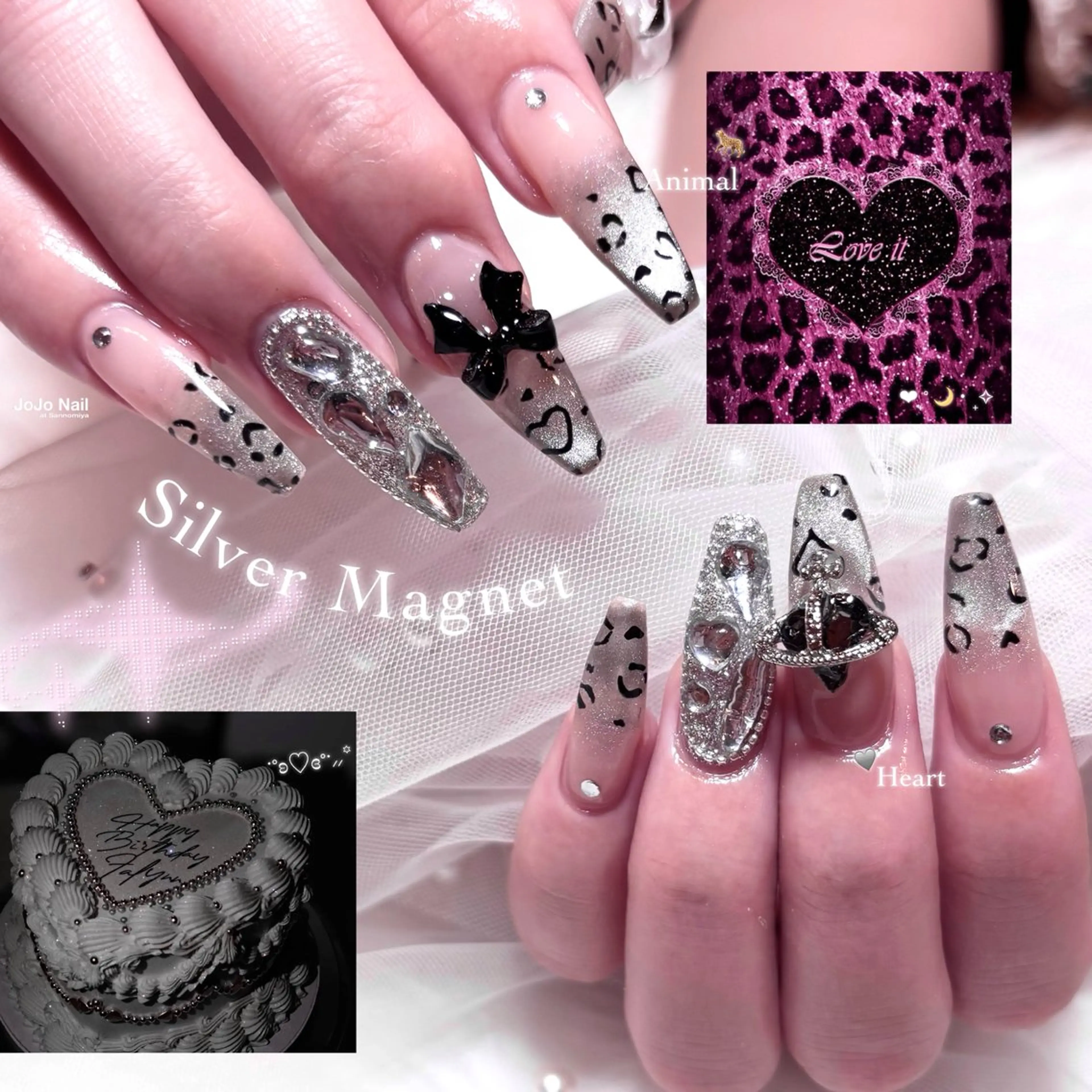 💐持込デザイン 120min （オフ込）時間内パーツつけ放題⋆౨ৎ˚⟡˖ ࣪の写真