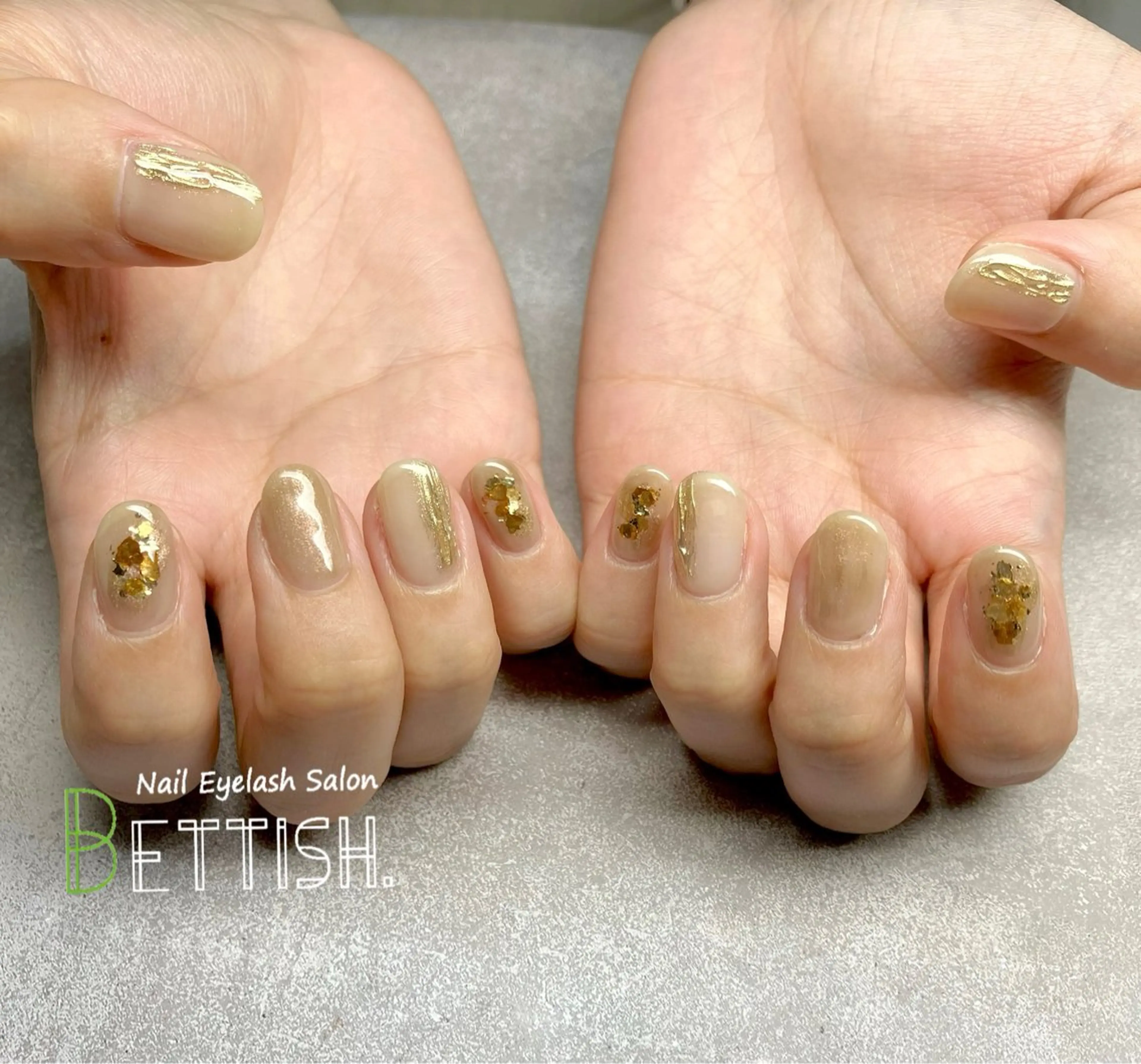 ネイル ブラウン BETTISH. KUMIKO☺︎︎のネイルデザイン