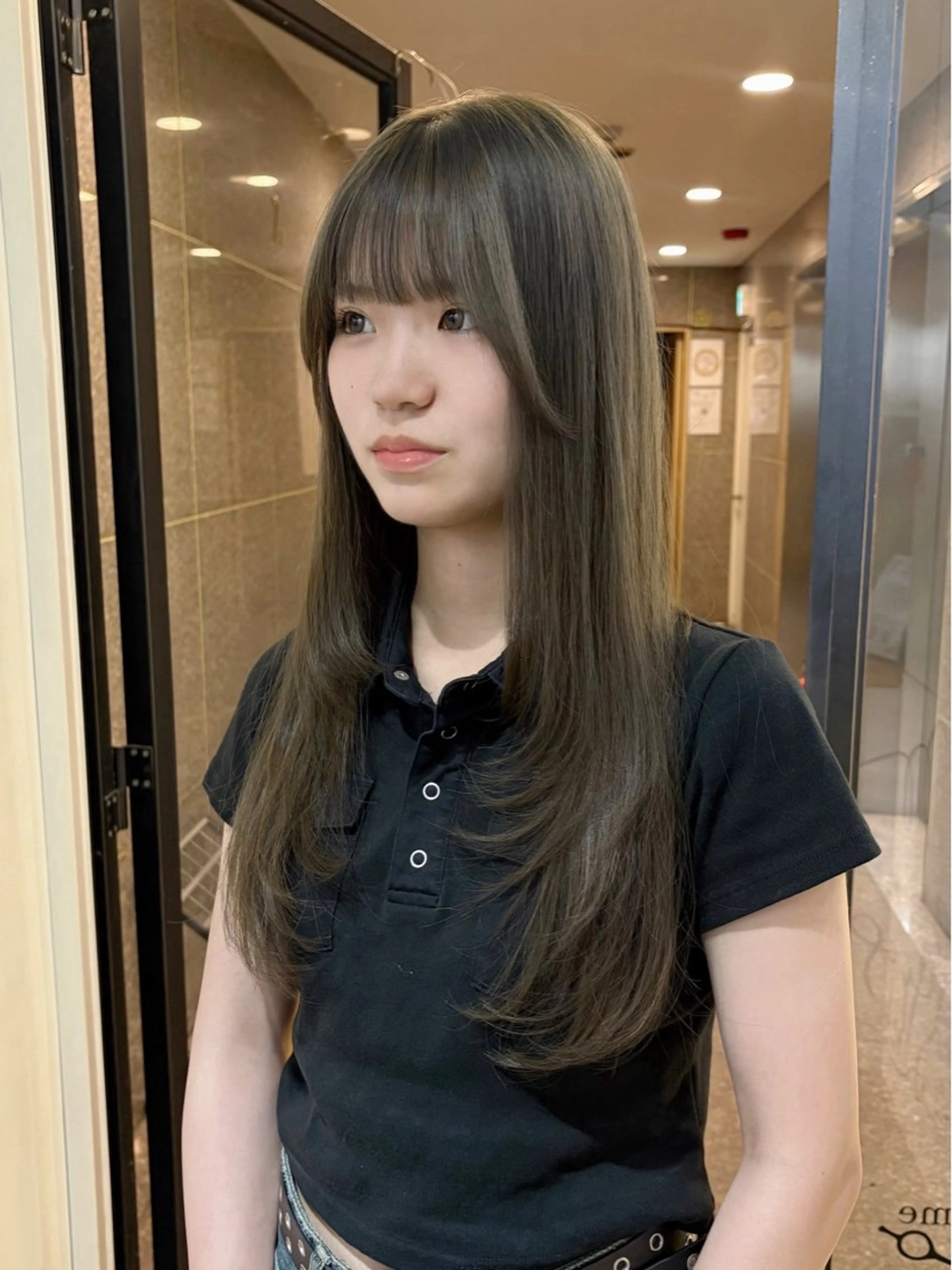 ロング カラー ダブルカラー RINO/似合わせ /女性専用𖧷のヘアスタイル