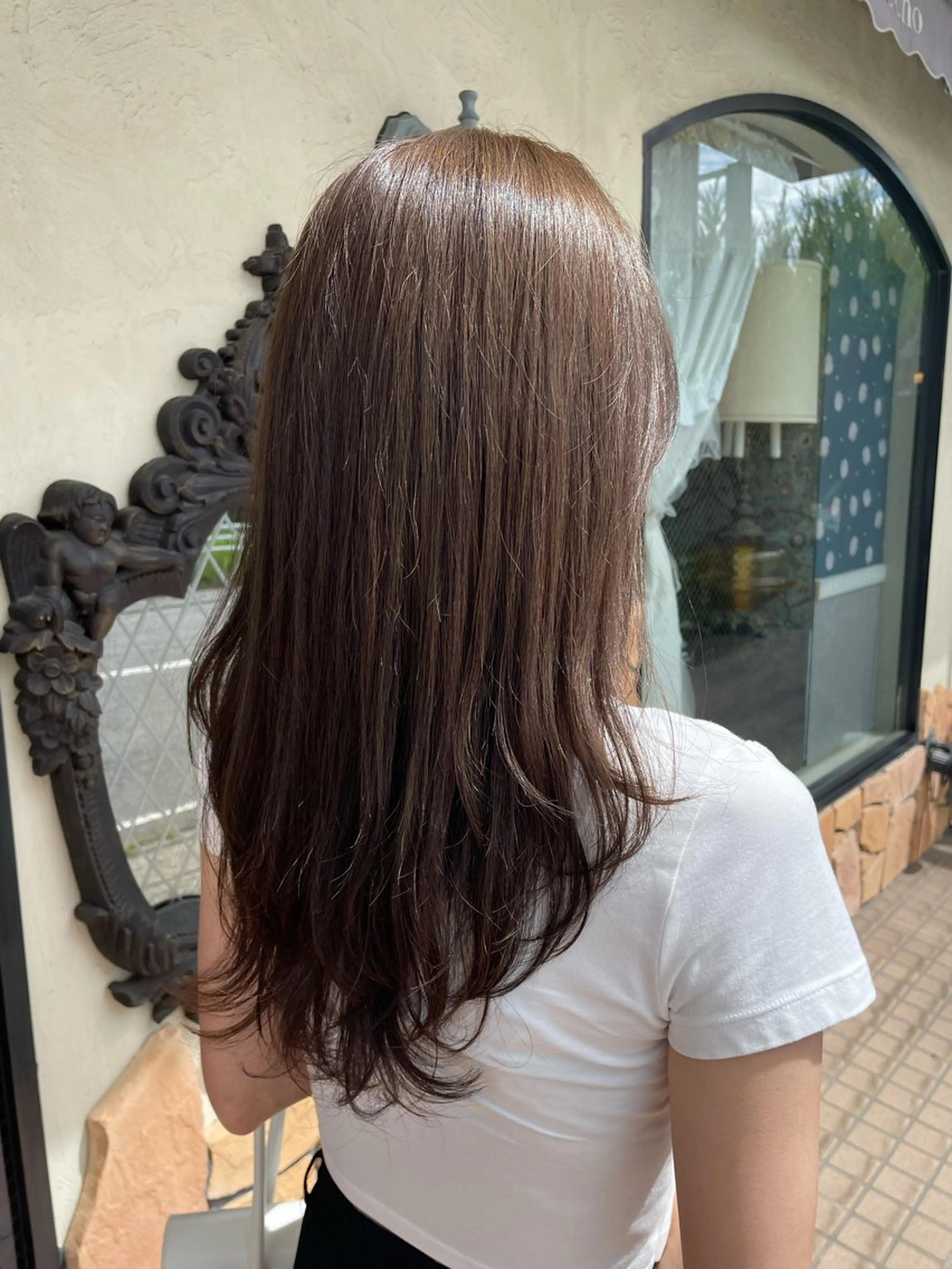 ロング hair make echo滿木あい花のヘアスタイル