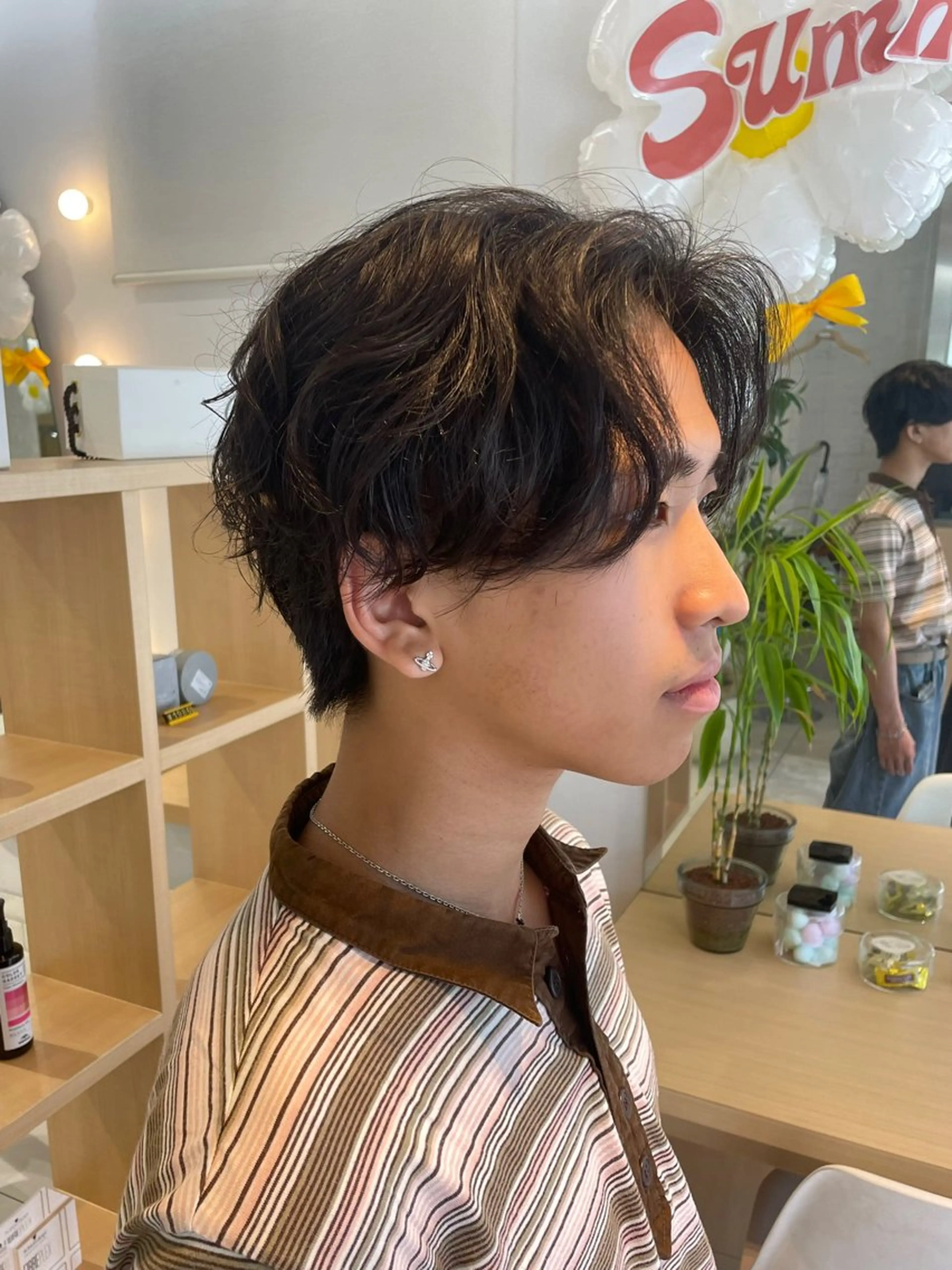 ショート 🧸SAKI🎀 韓国レイヤーのヘアスタイル