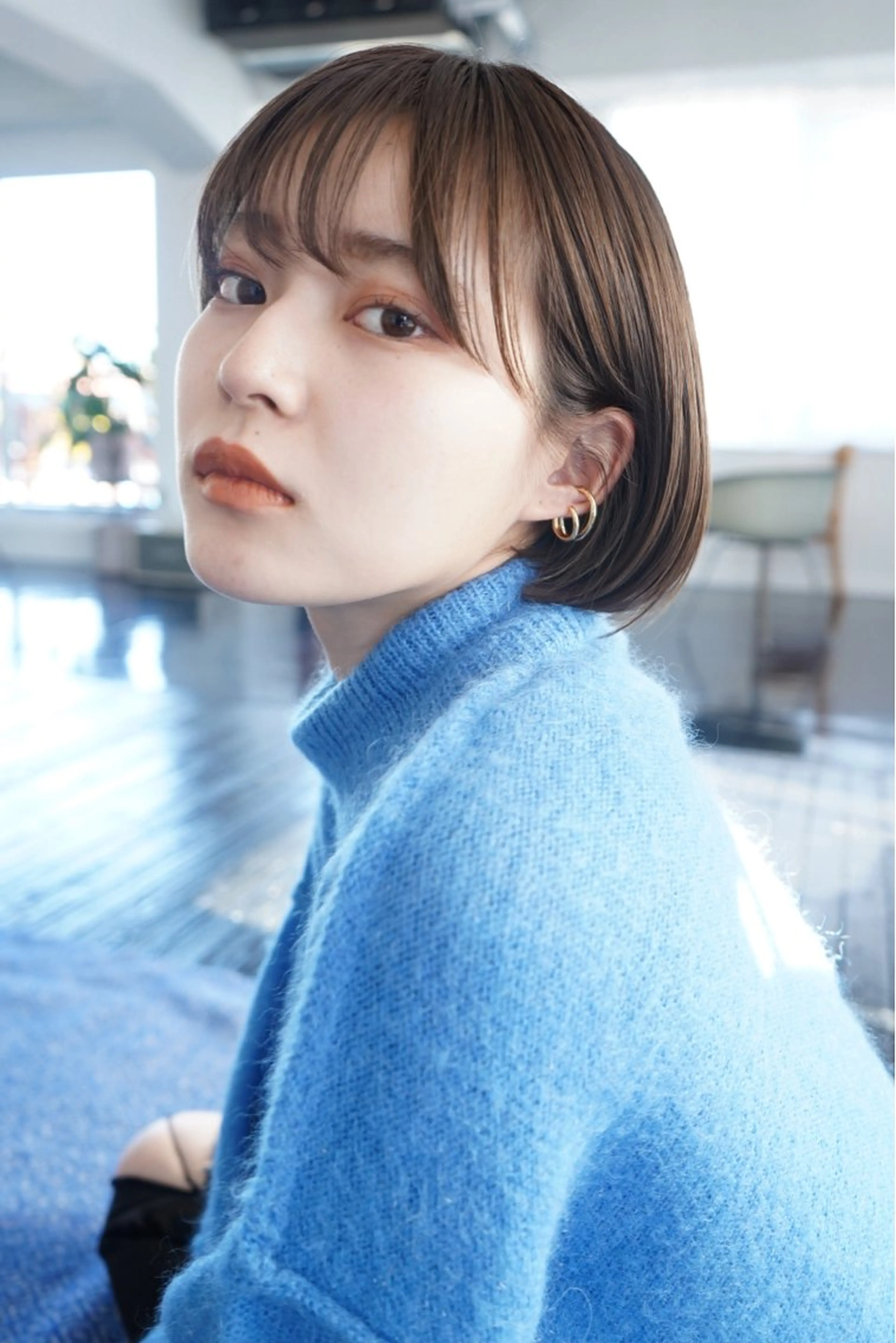 ショート ダメージレス◎東区/ 艶カラー💫/斉藤拓のヘアスタイル