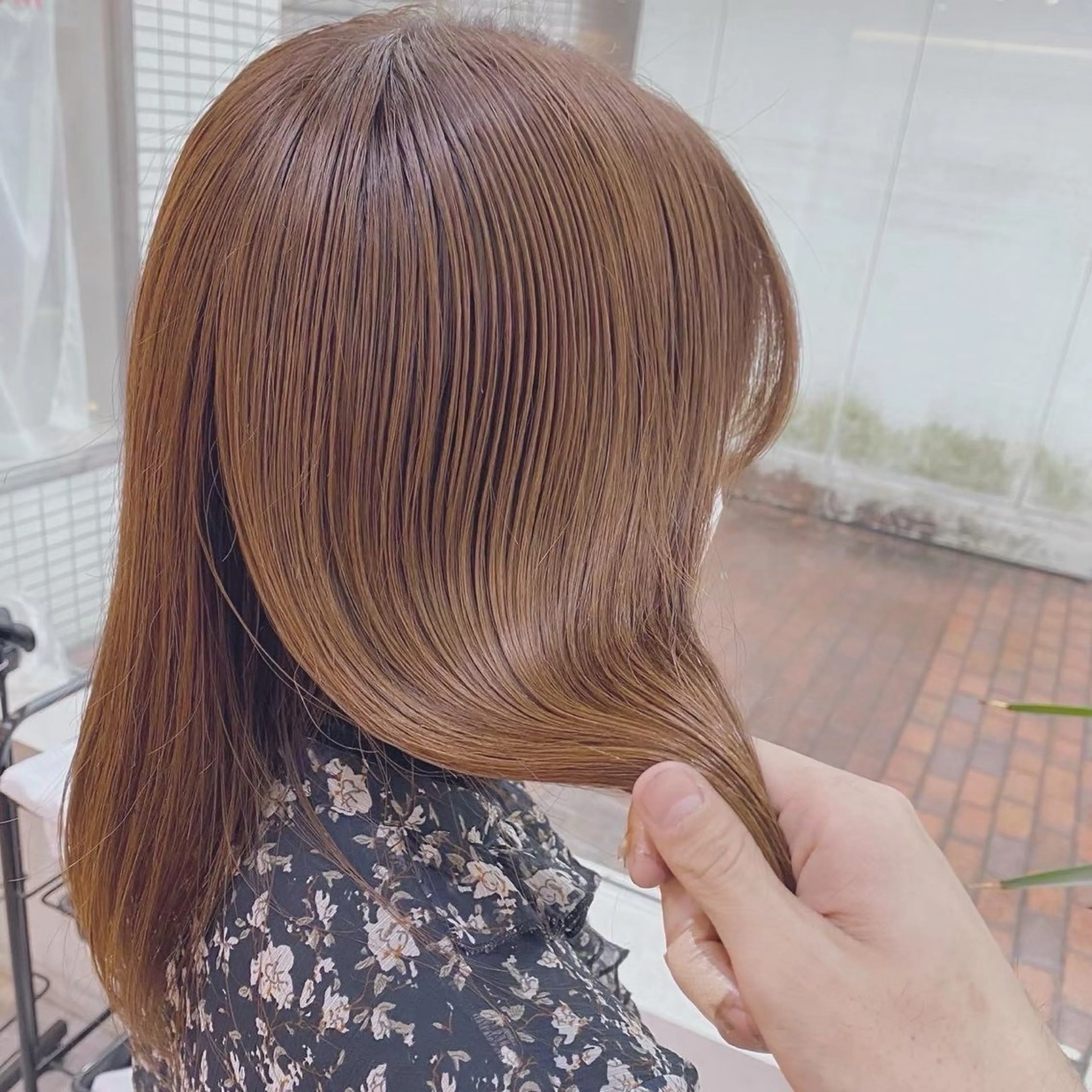 カラー ブラウンカラー ヘアカラー モデル様募集✮*｡ﾟ 【Sawa】のヘアスタイル