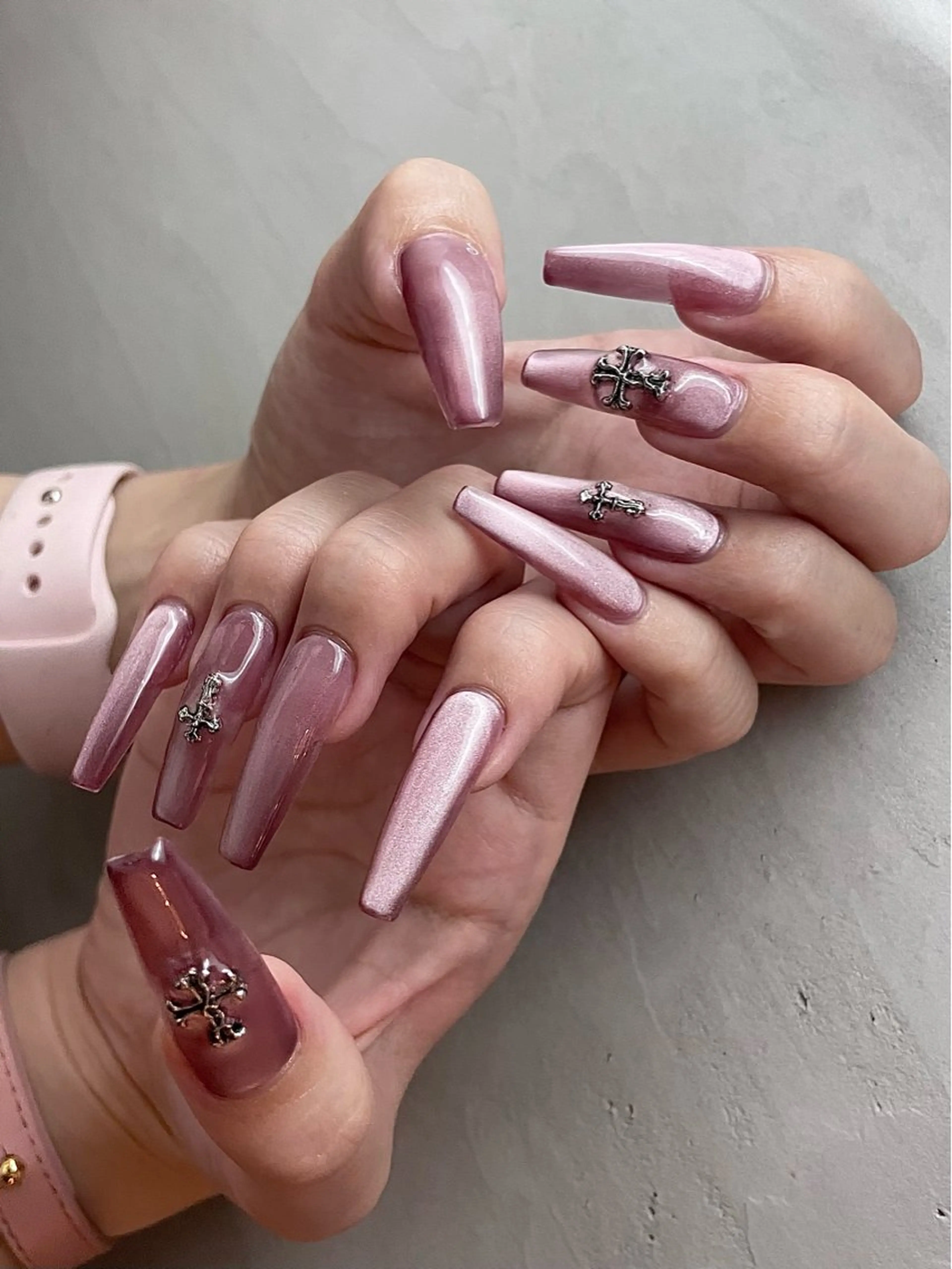 ネイル マグネットネイル solu nail所属・碇 千波のネイルデザイン