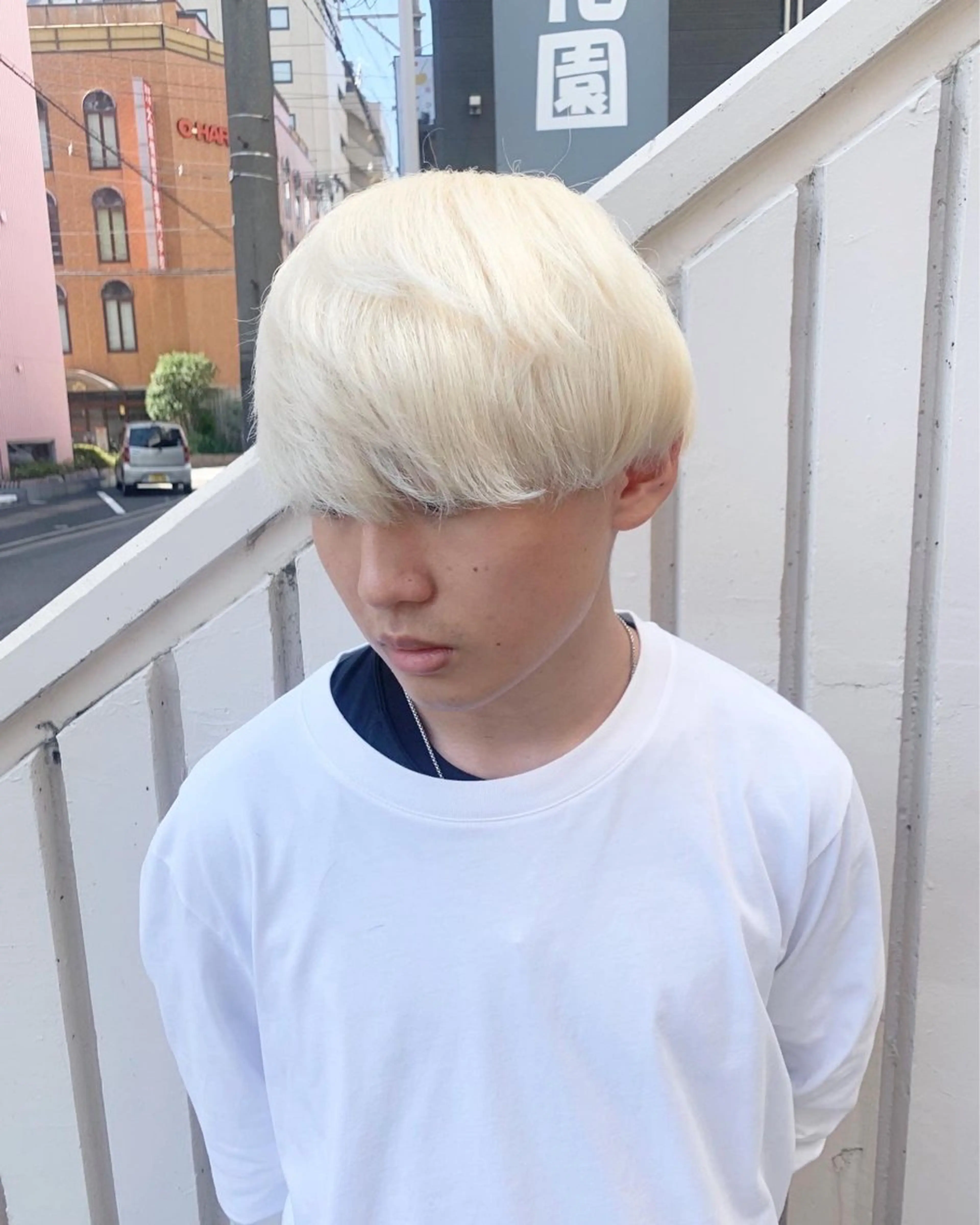 ミディアム ヘアカラー メンズサロンロス【LOSS】所属・メンズパーマ/新潟駅 NOBUTA🔥のヘアスタイル