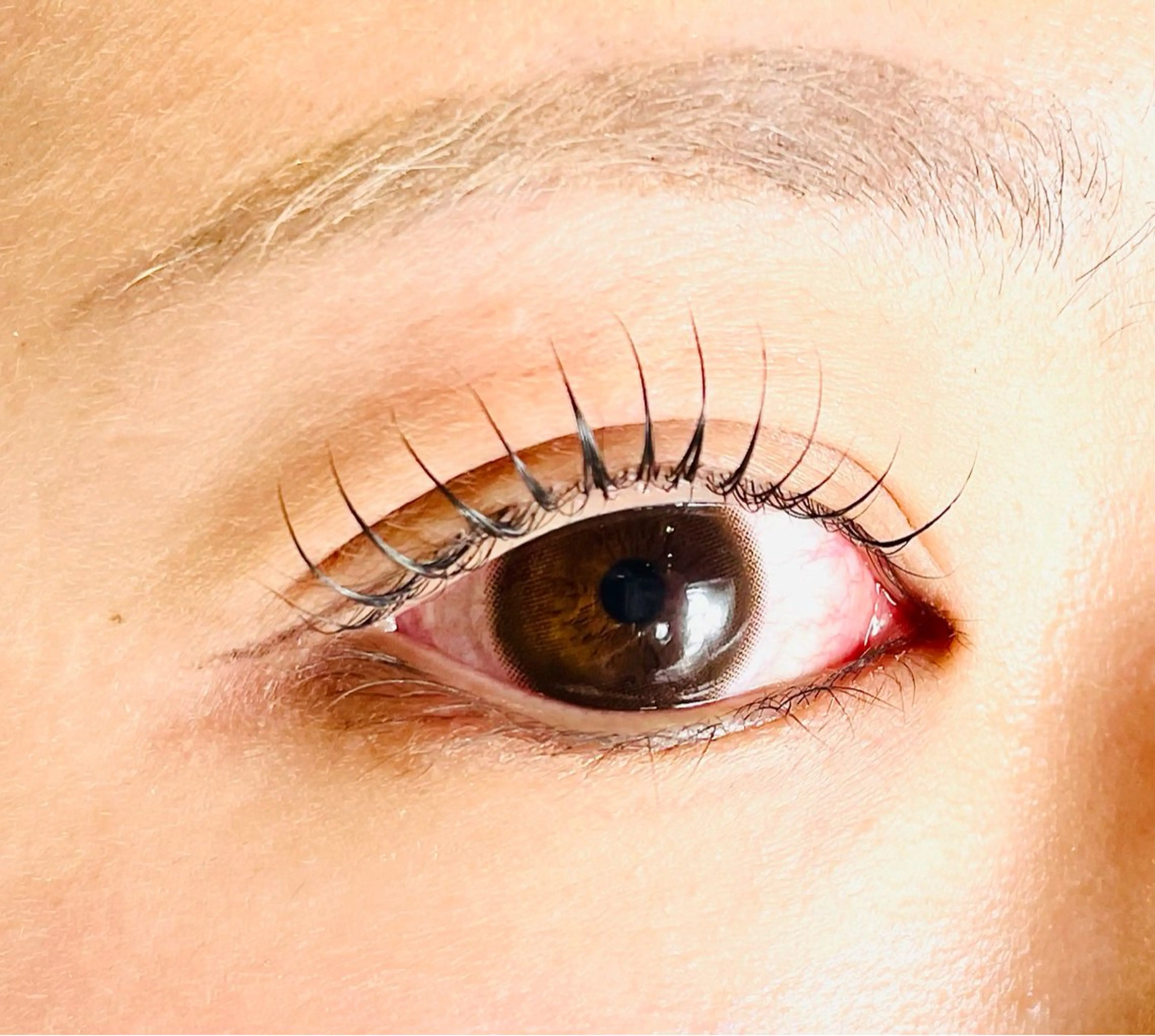 韓国風Uカールの写真