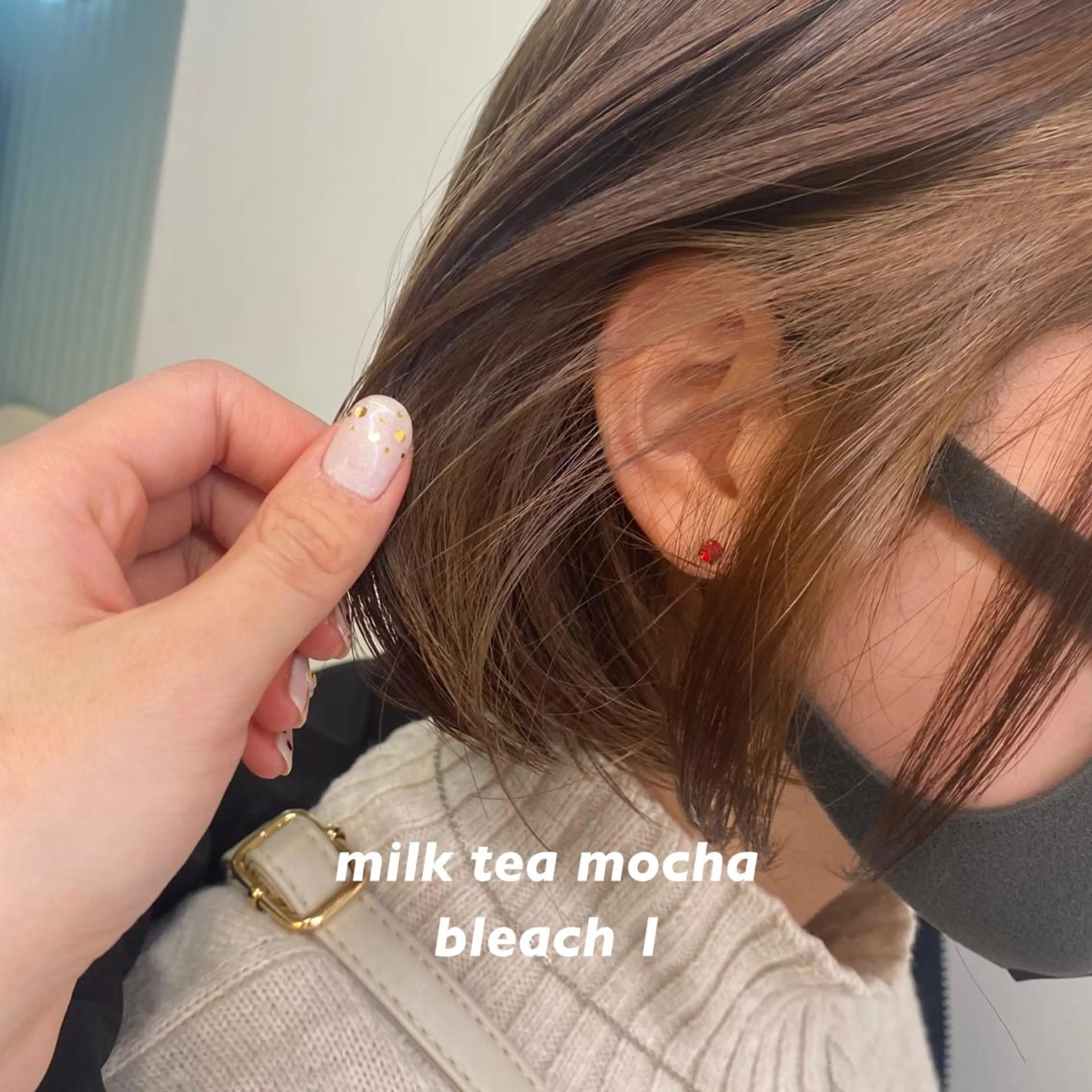 ロング カラー ヘアカラー トリートメント 🥞ベージュ系カラー 【すずきりほ】🥞のヘアスタイル