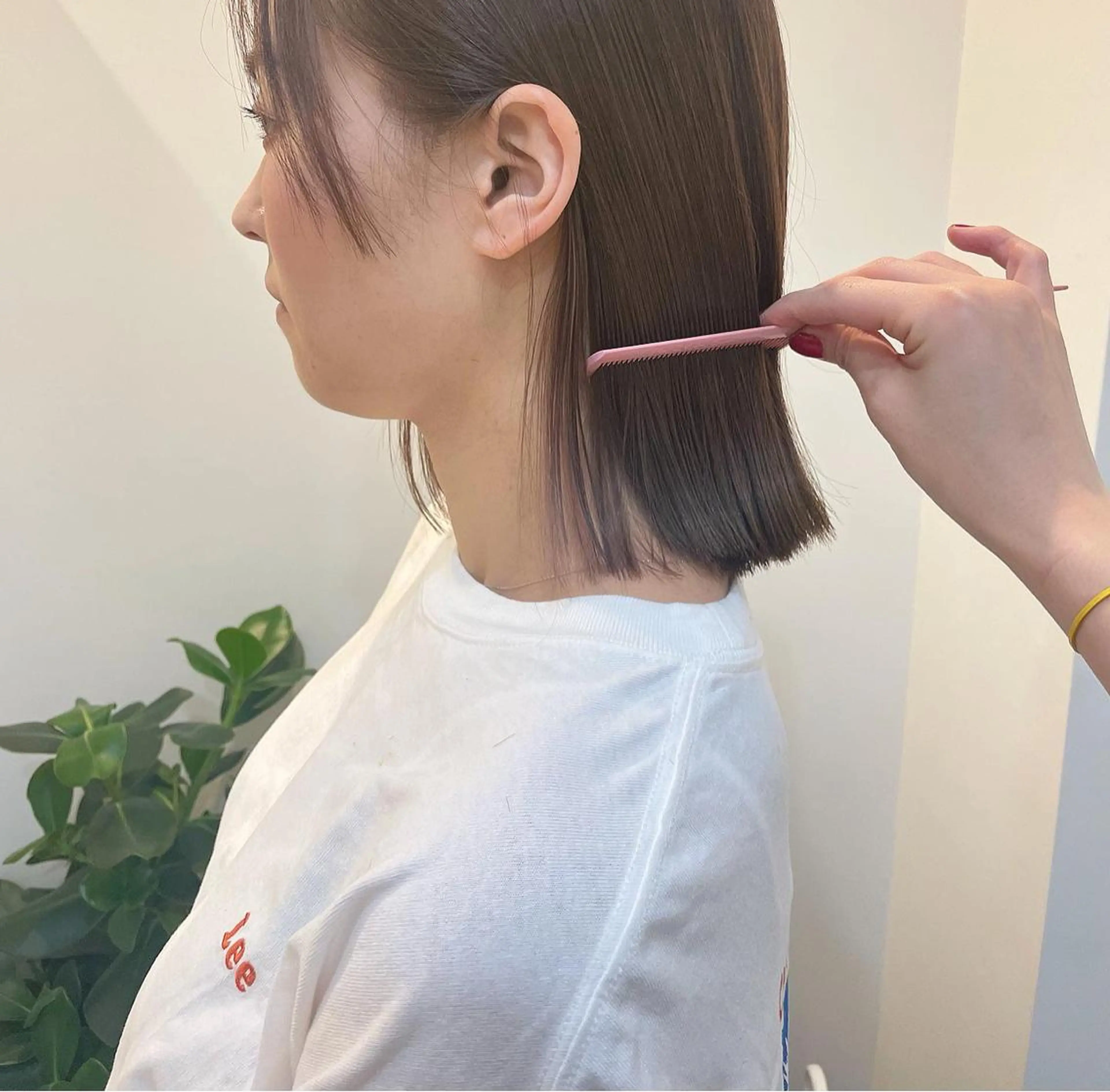 ショート パープルカラー カット ヘアカラー トリートメント 東京の技術を 京都で✂︎🕊️💖のヘアスタイル