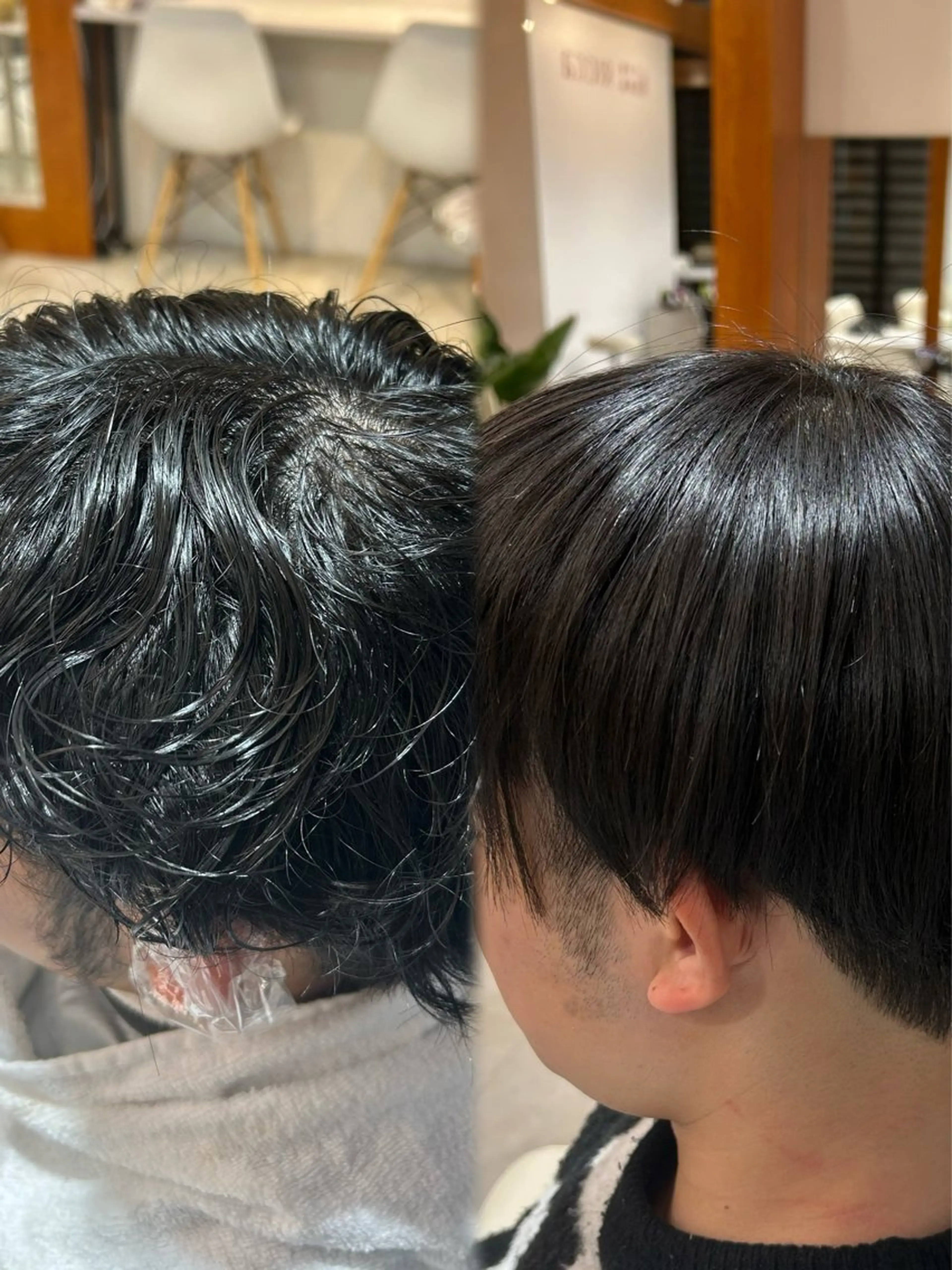 ショート 縮毛矯正 縮毛矯正 ユナ/暖色カラー🧡 /表参道のヘアスタイル