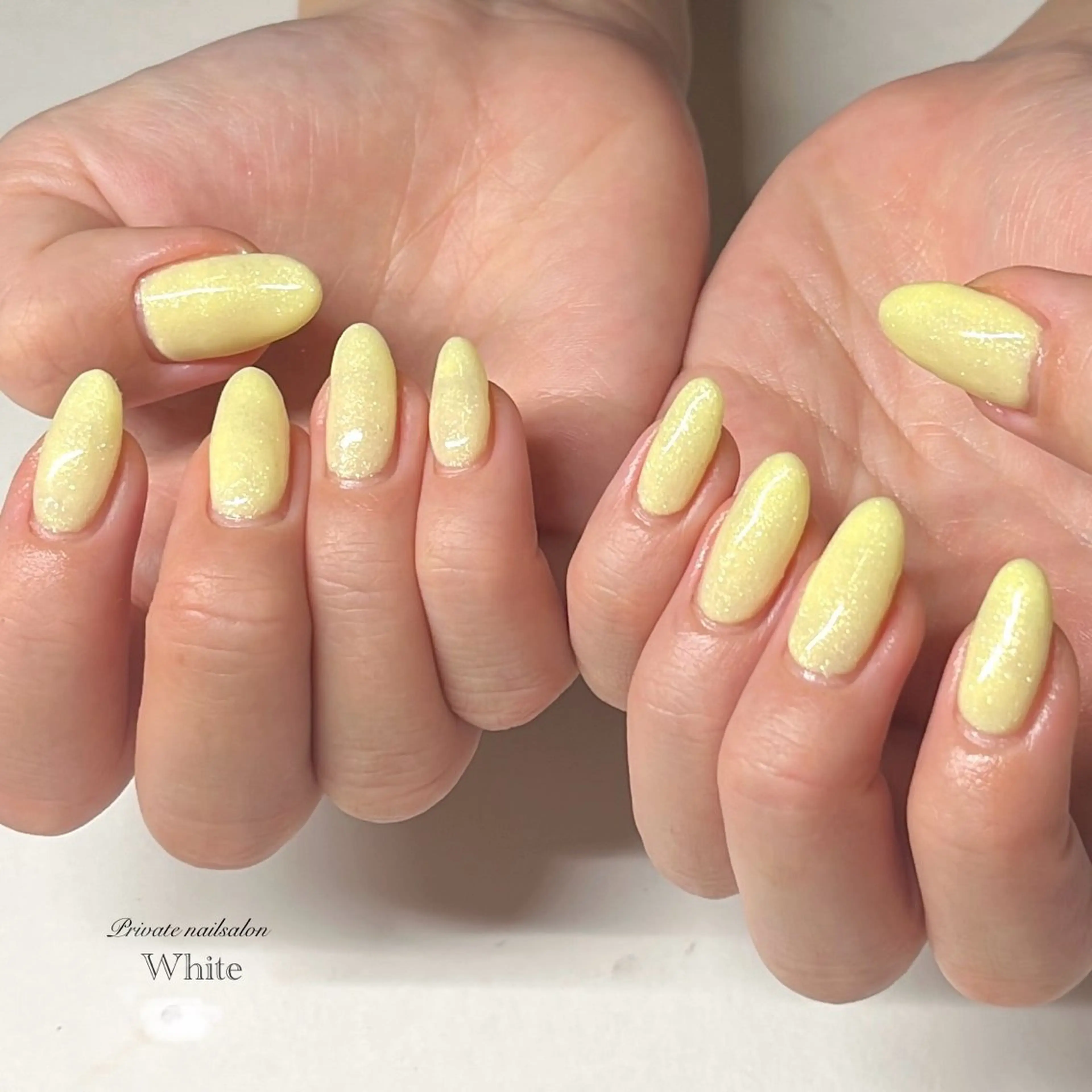 ネイル ゴールド キラキラネイル ラメ(グリッター) ニュアンスネイル 黄色 ハンドネイル SAKASHITA KEIのネイルデザイン