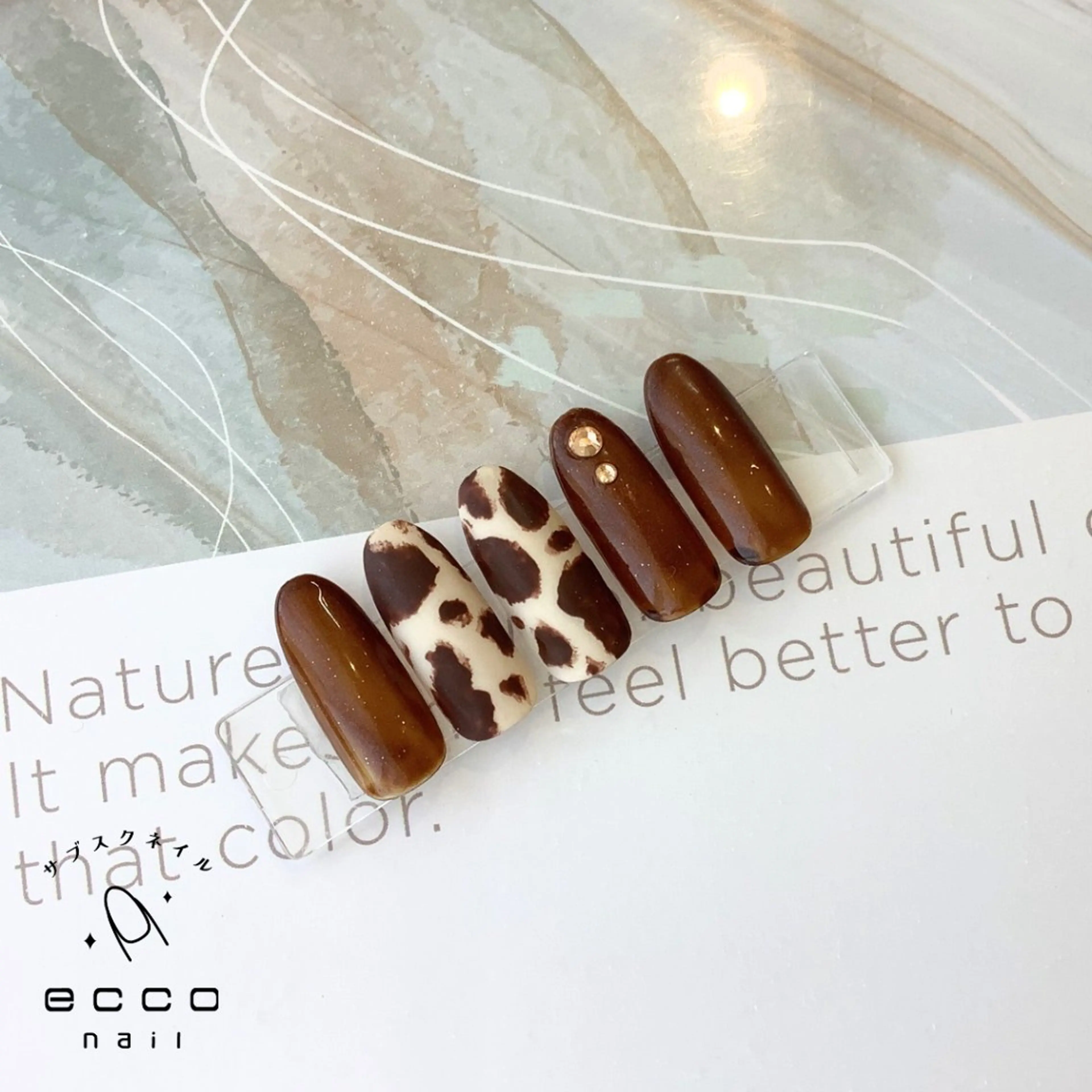 ネイル ハンドネイル eccoネイル千早 Nanakoのネイルデザイン