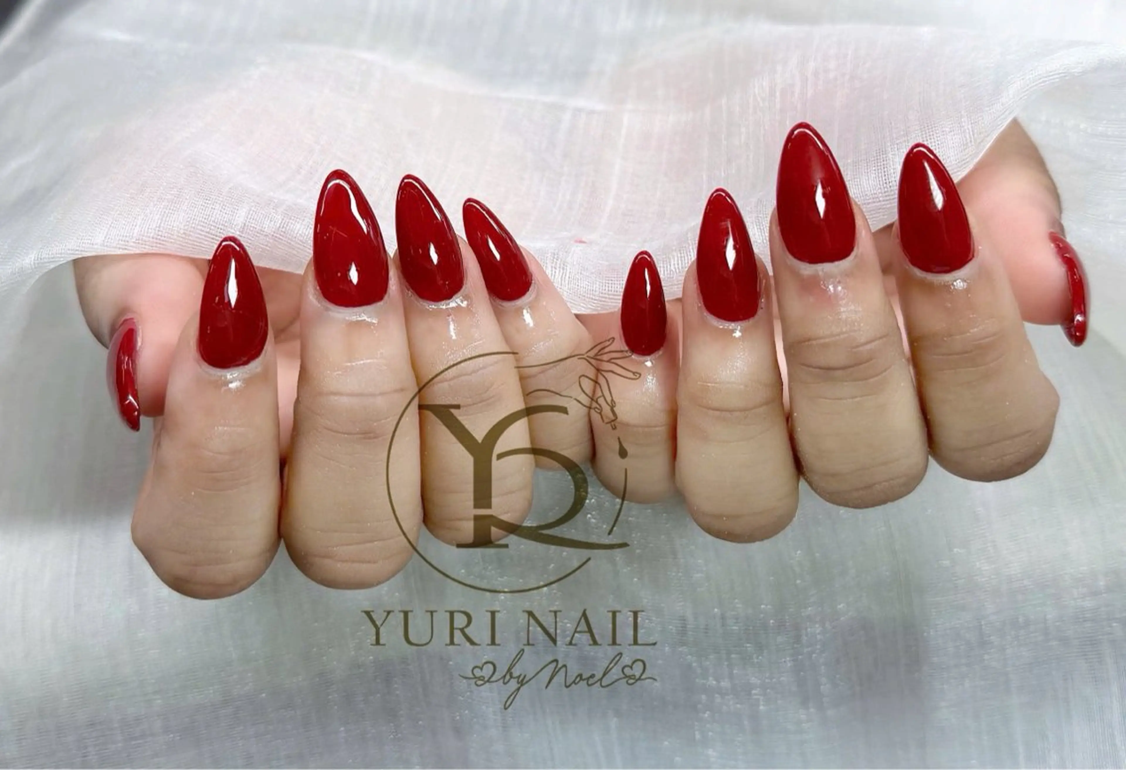 ネイル チークネイル フットネイル フレンチネイル 韓国ネイル マグネットネイル ハンドネイル フットネイル YURI Nail Funabashiのネイルデザイン