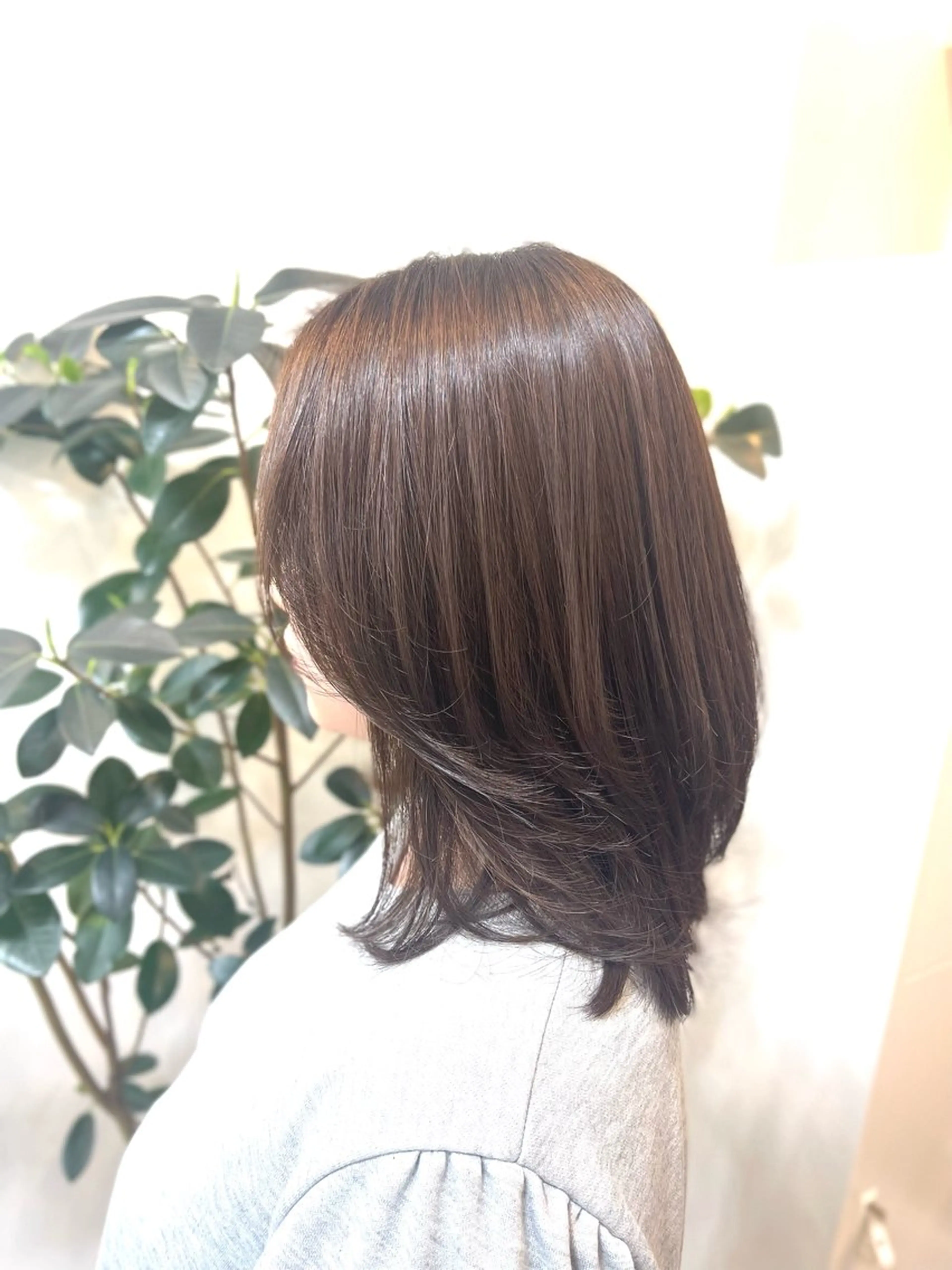 ミディアム naka.naka 東中野／髪質改善のヘアスタイル