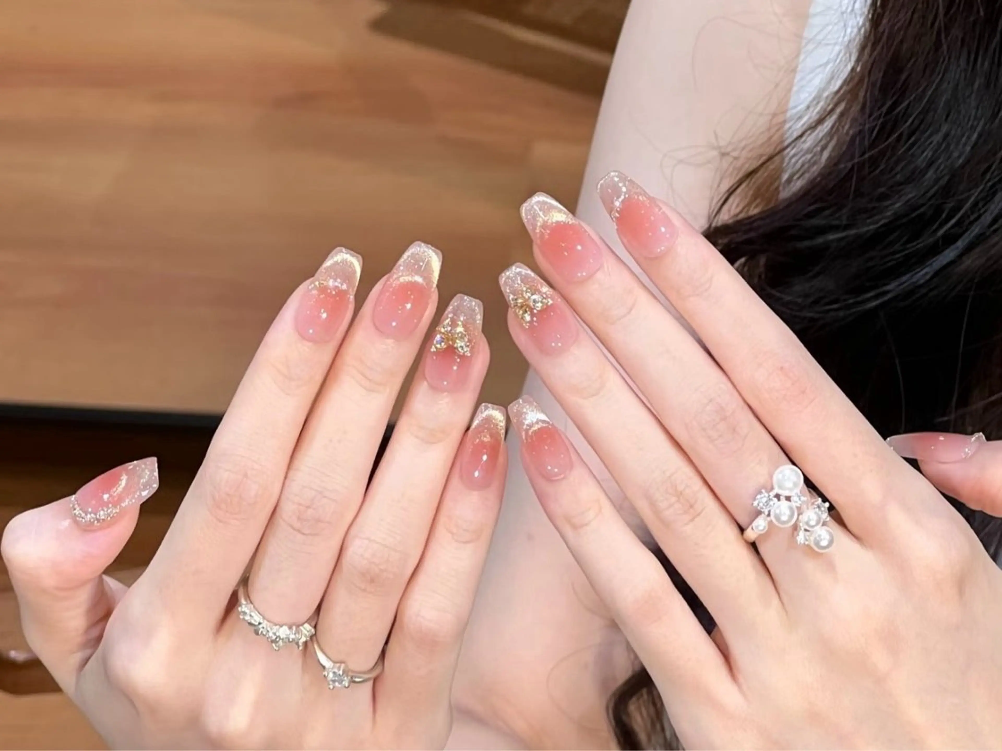 ロング ハンドネイル Atelier nail salonのネイルデザイン