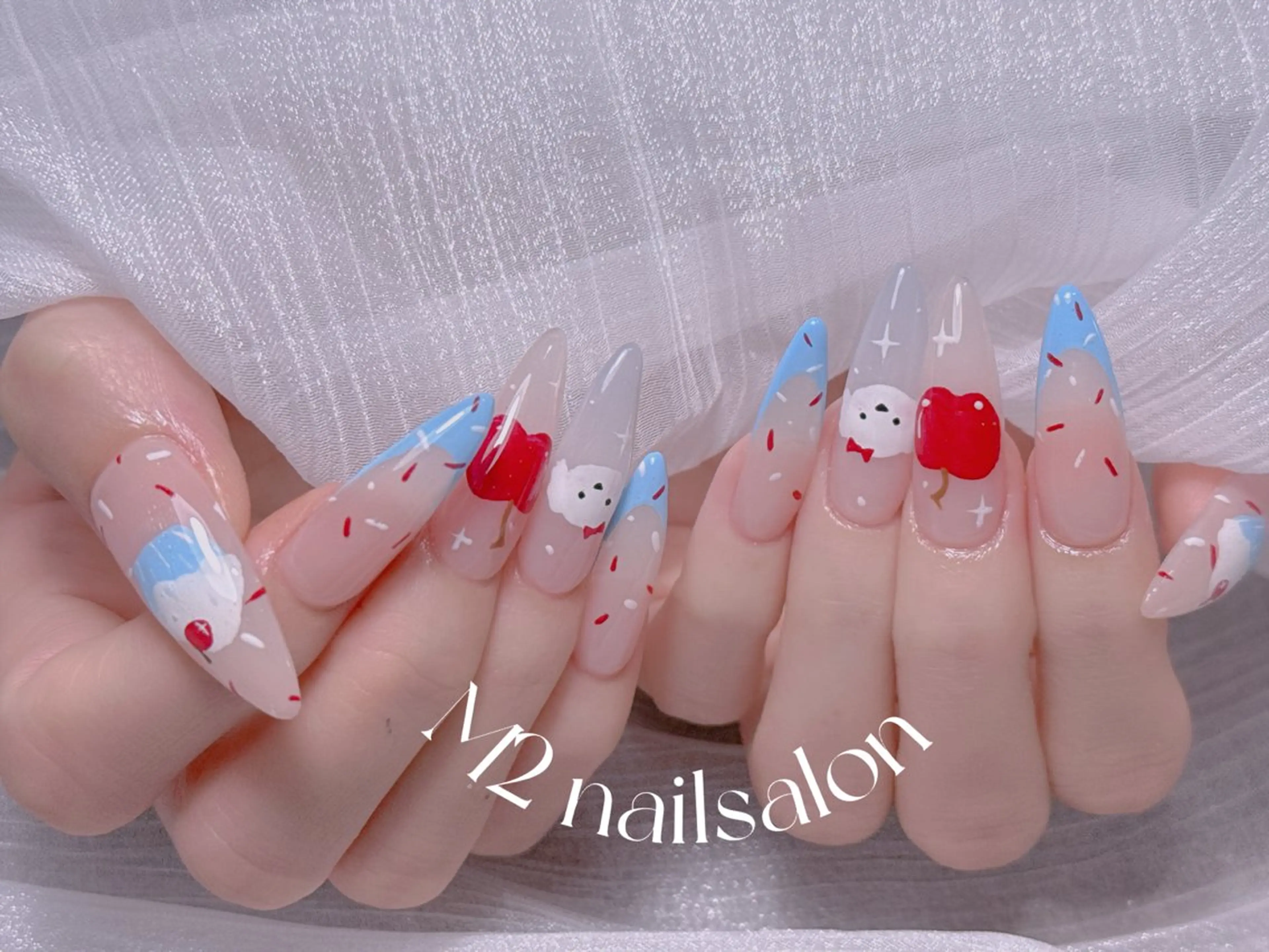 ネイル 長さだし専門店 M2　rikaのネイルデザイン