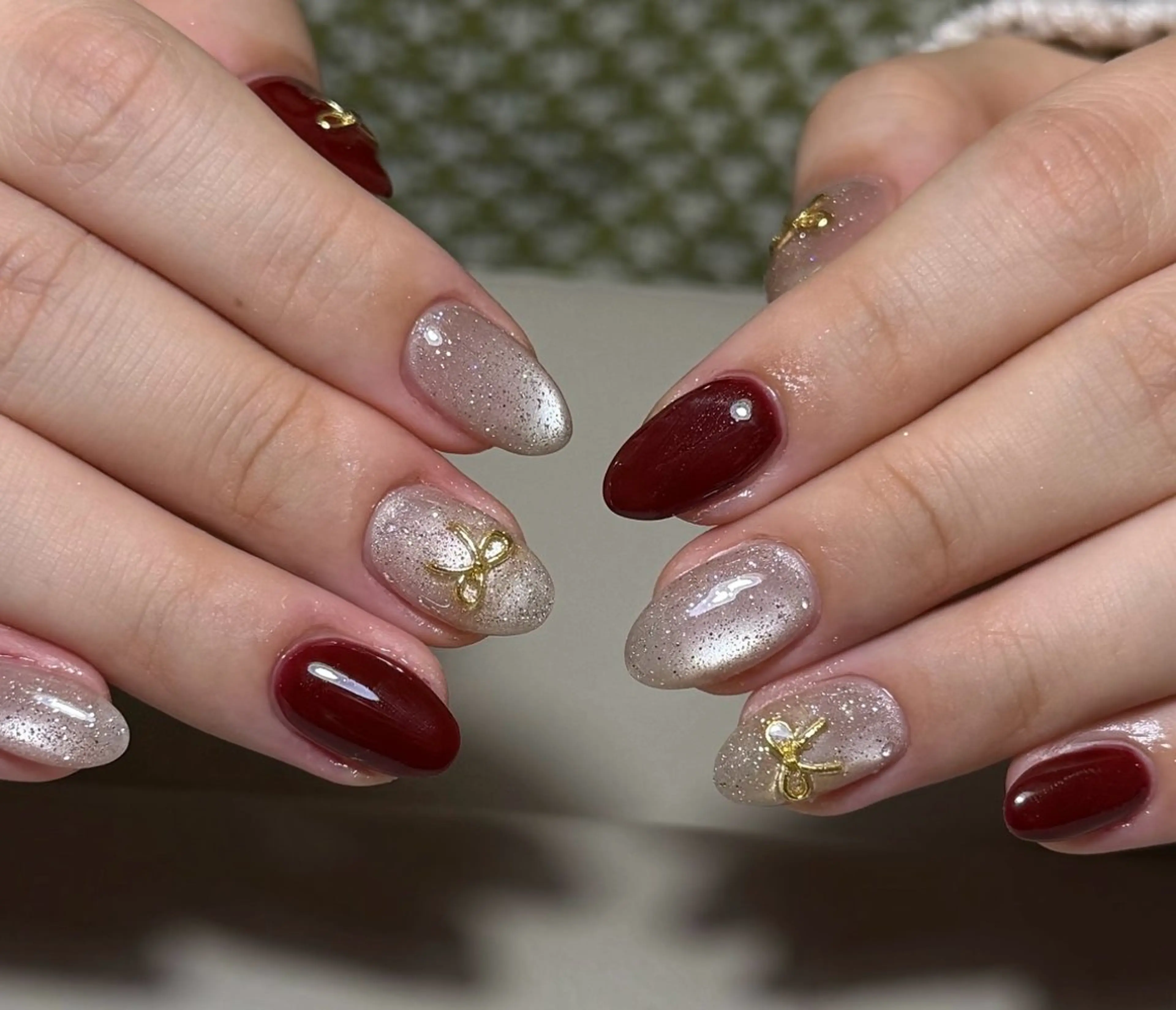 ネイル アートネイル べっ甲ネイル チークネイル 成人式 長さ出し ハンドネイル ハンドケア For you. Nail Salonのネイルデザイン