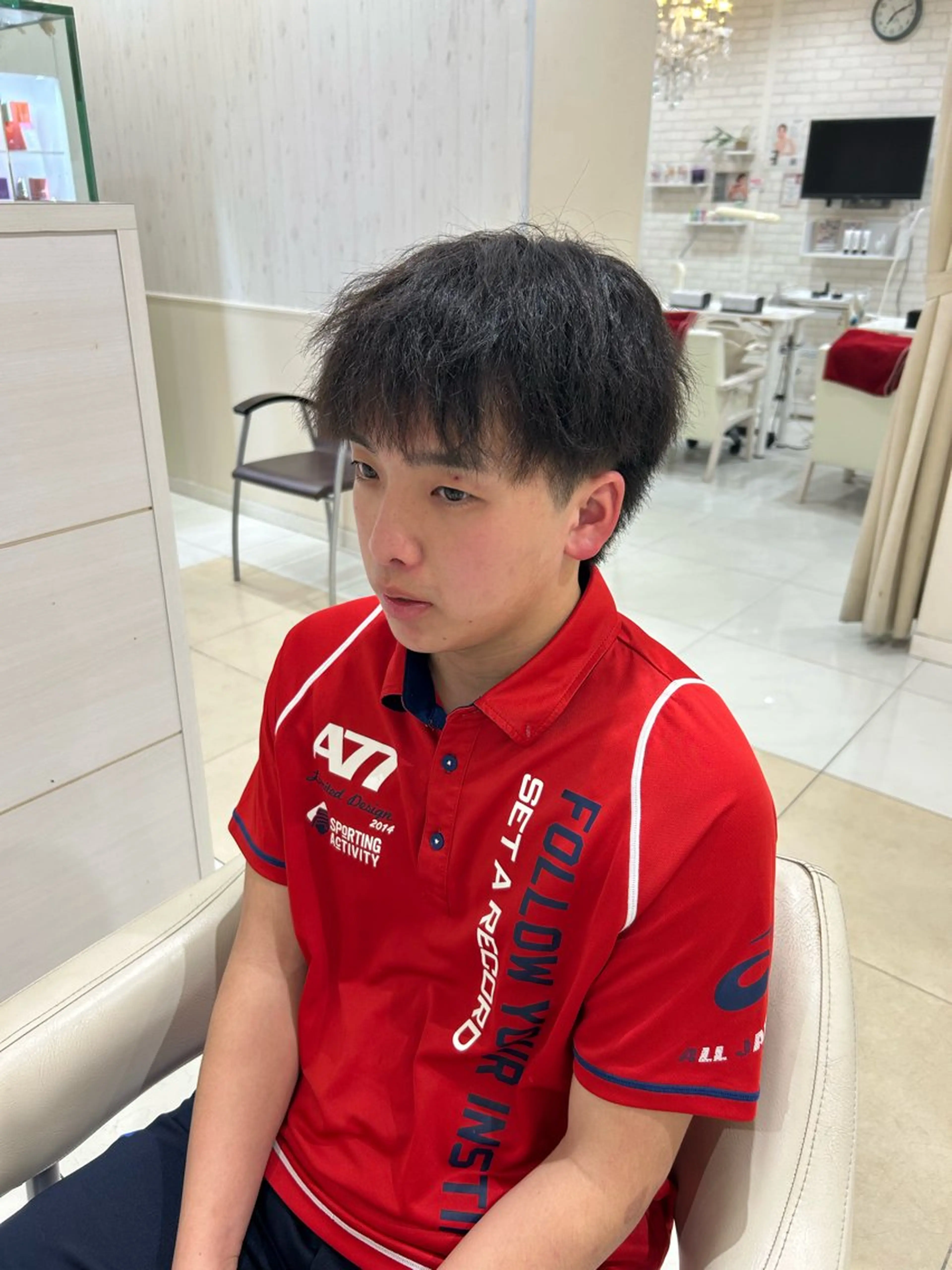 メンズ メンズパーマ ラブーケ大垣店 石動のヘアスタイル