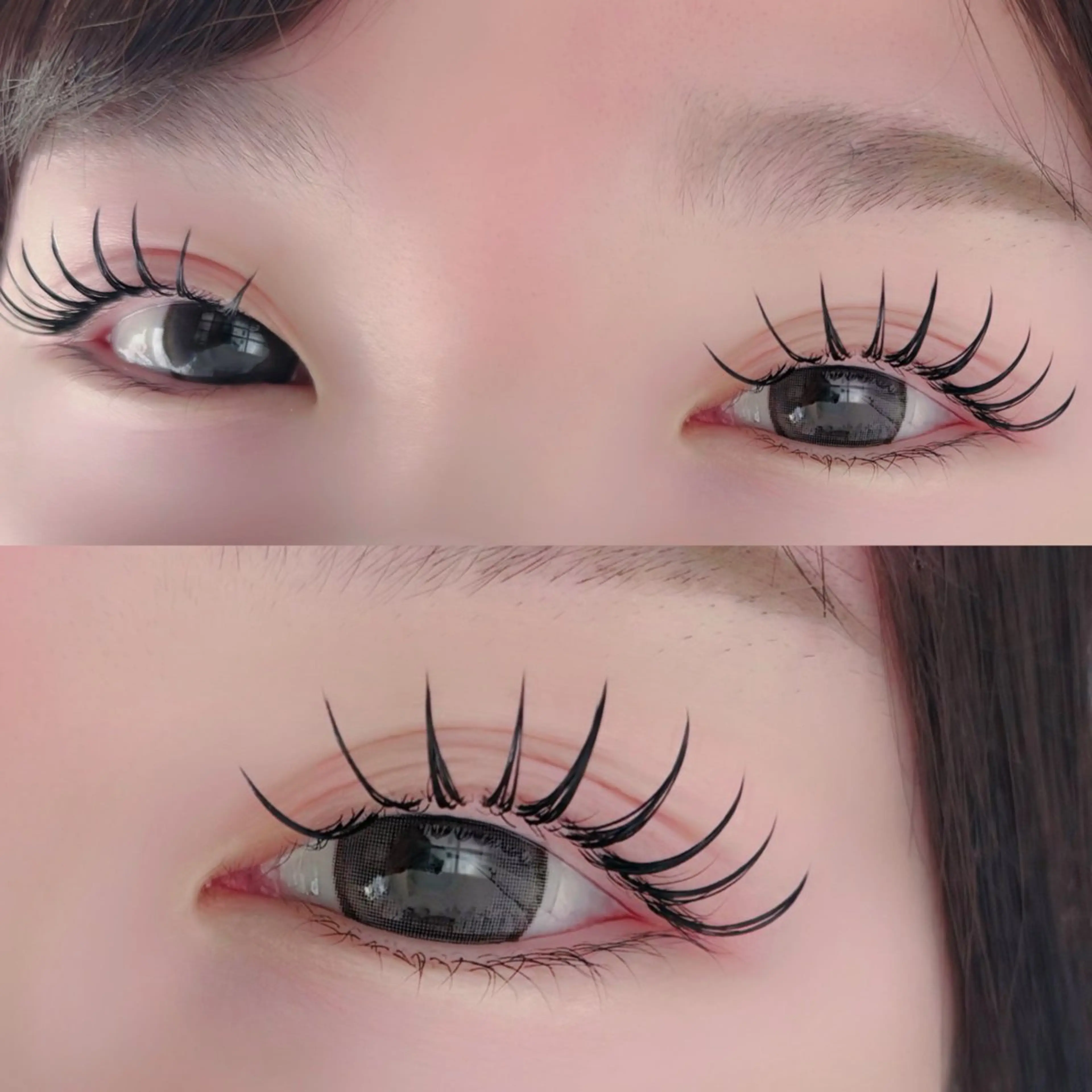 パリエク風☆【エクステ×パーマ】60束(120)《オフ込》¥8900の写真