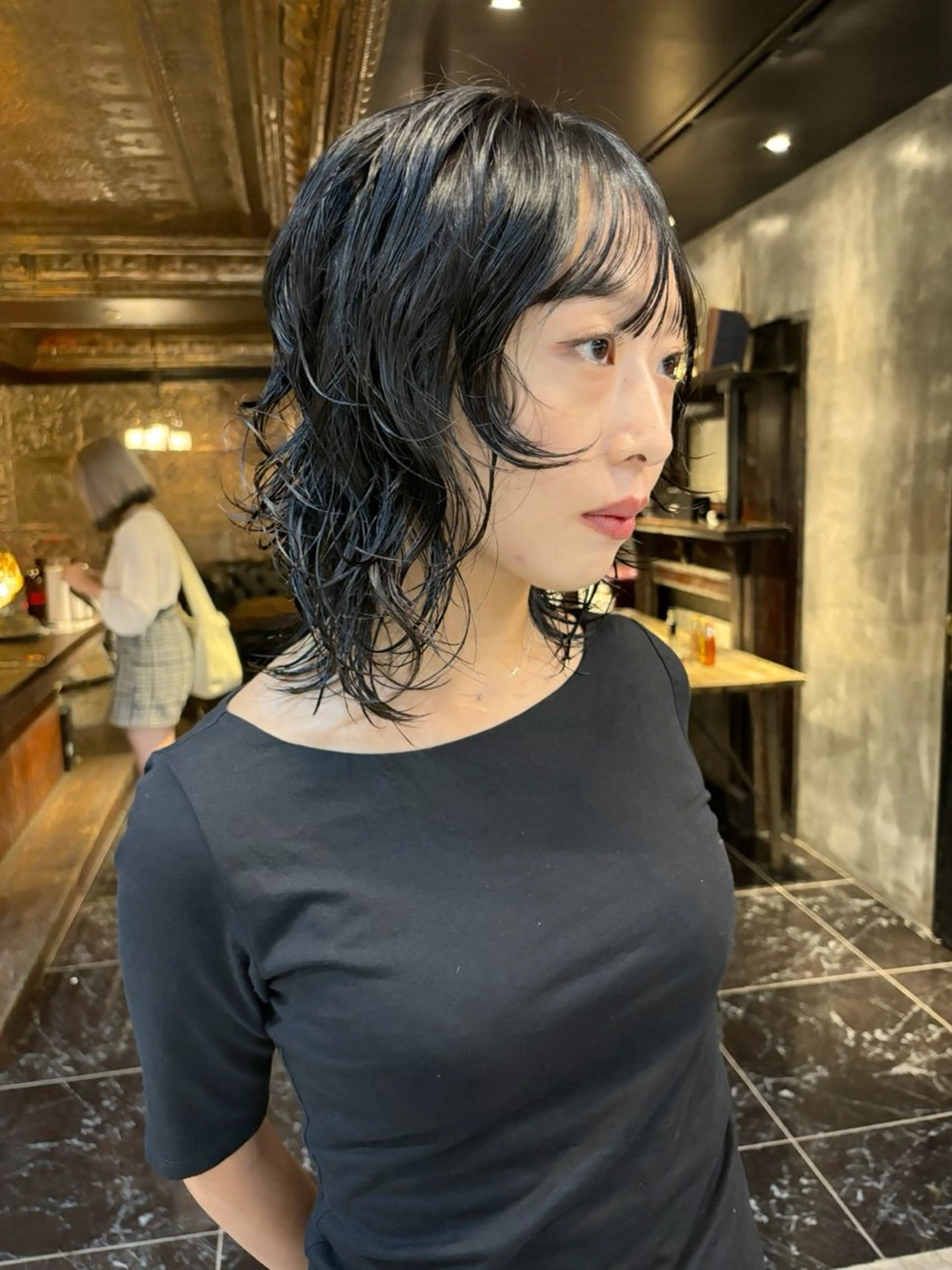 ミディアム パーマ デザインレイヤー/ KOSUKEのヘアスタイル