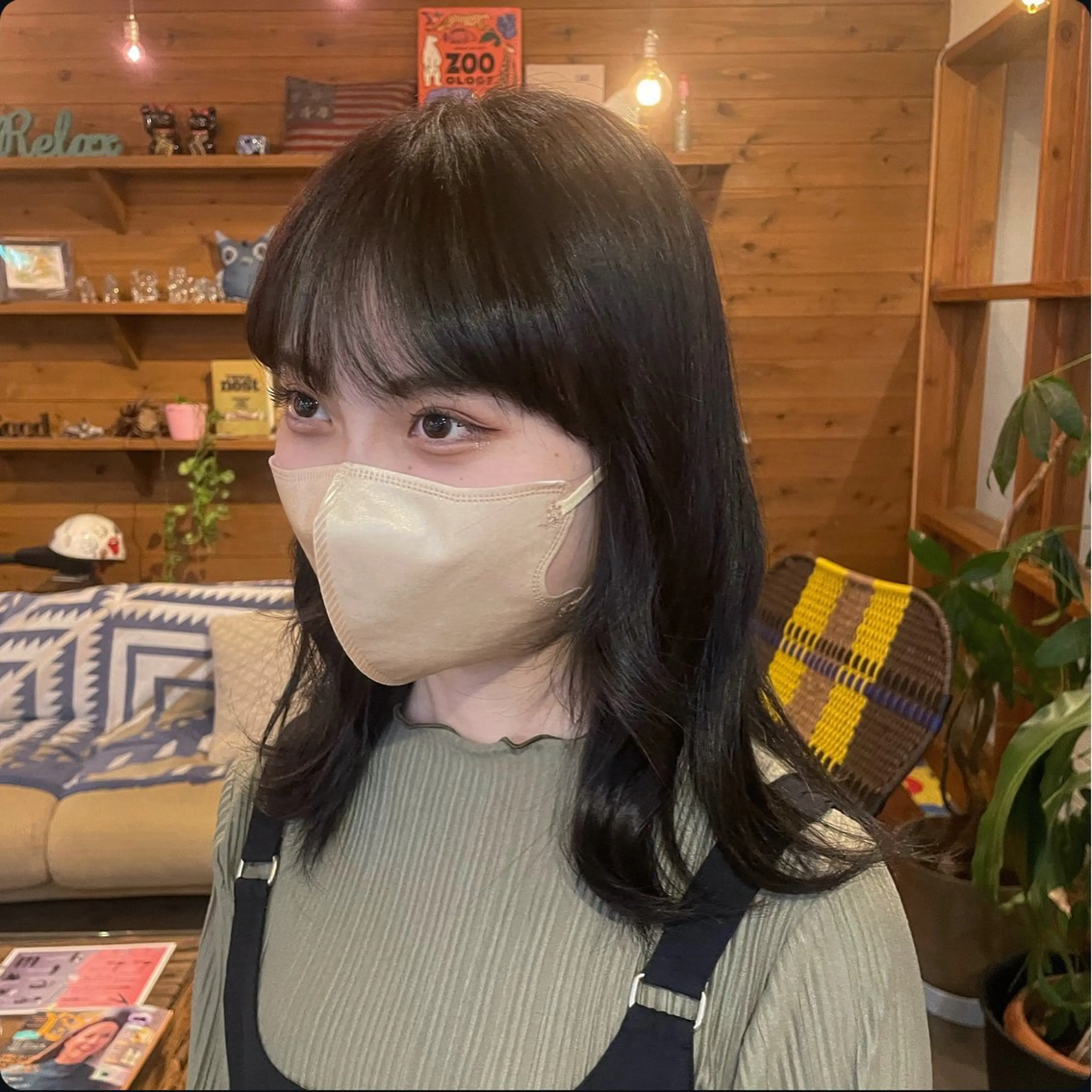 カラー Revie  hair所属・Hiyori/透明感 /ボブ/矢場町のヘアスタイル