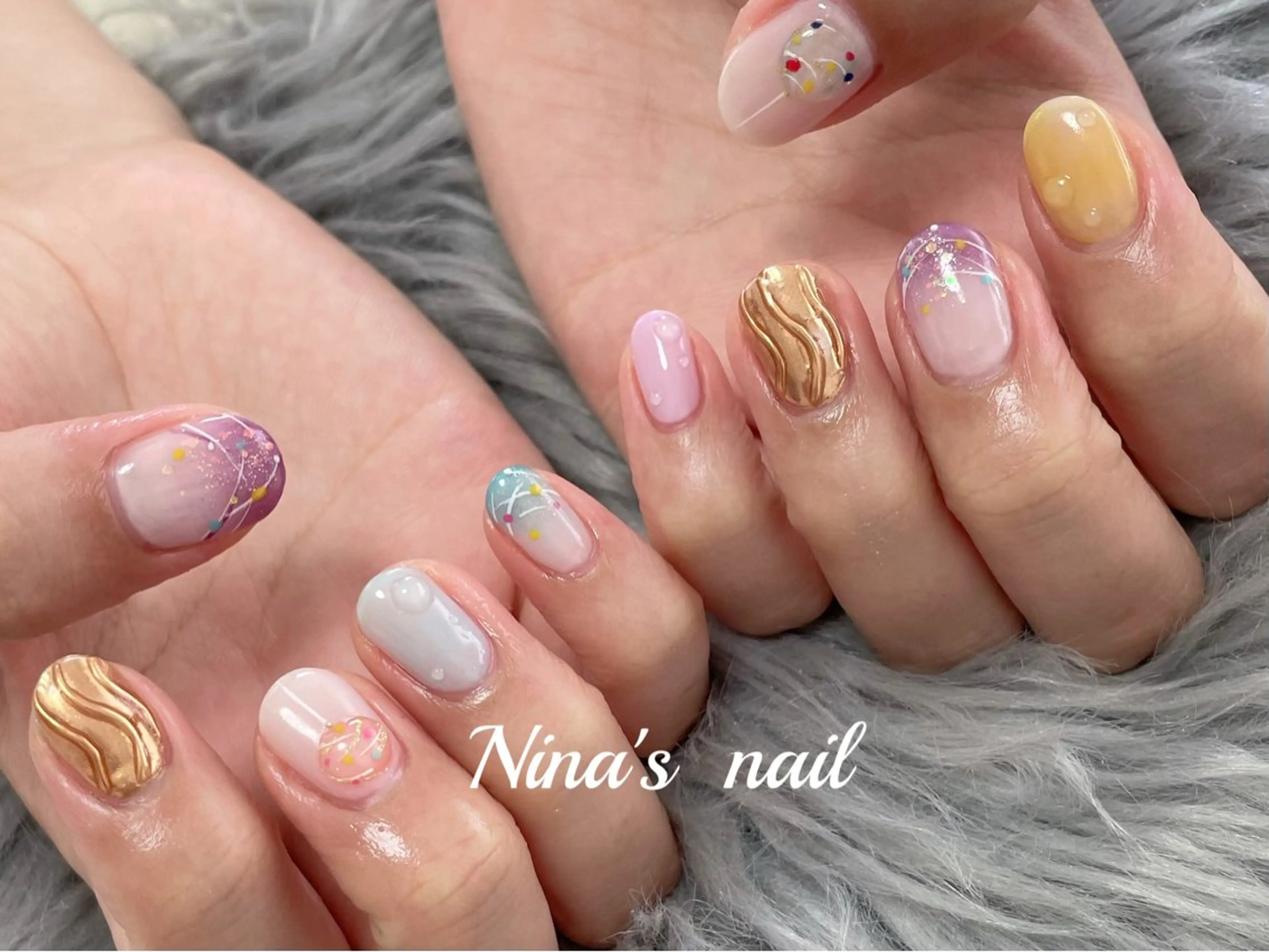 ネイル ハンドネイル Nina's nailのネイルデザイン