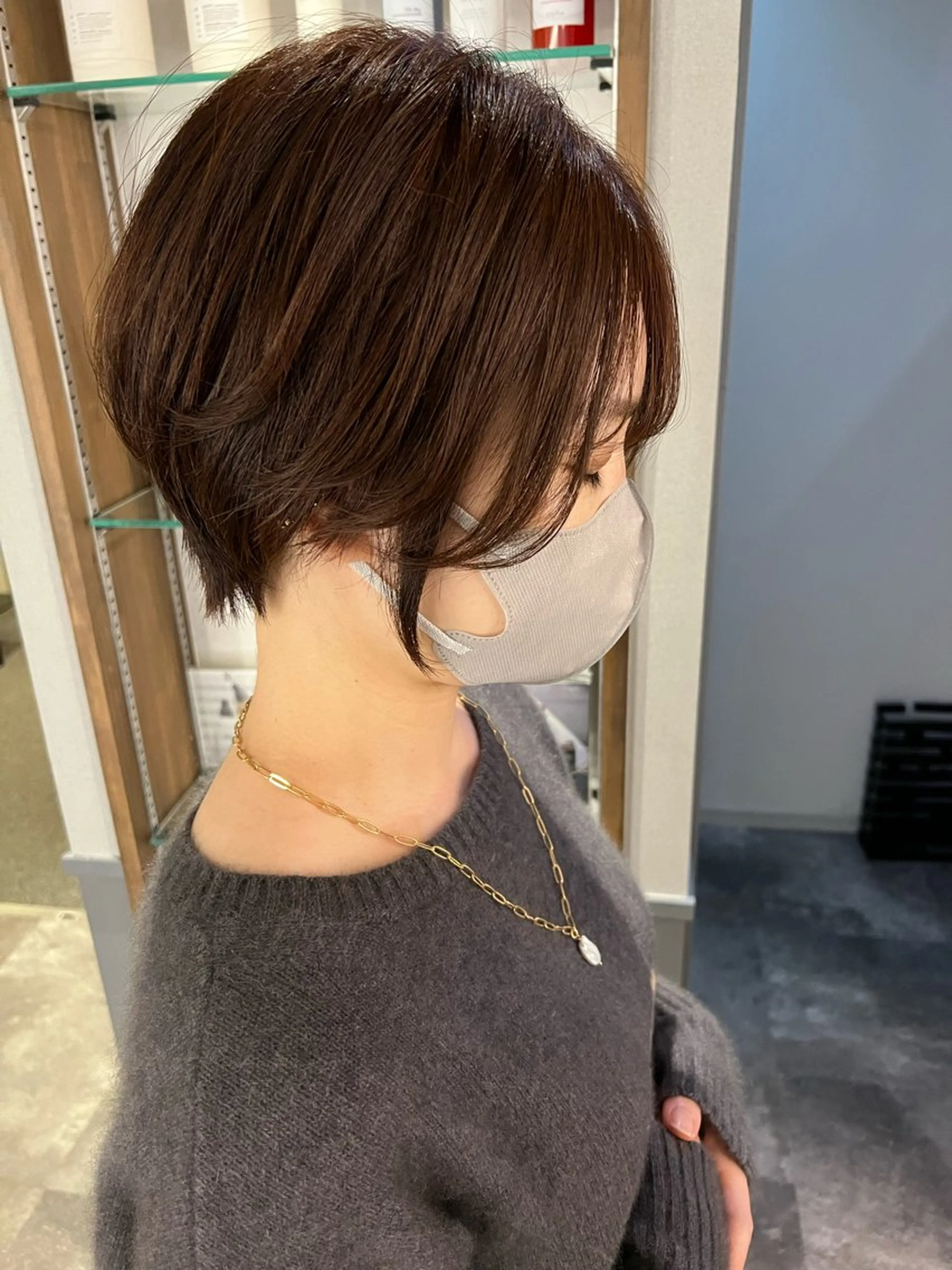 ショート ショートヘア 艶髪/韓国レイヤー イノウエヒロキのヘアスタイル