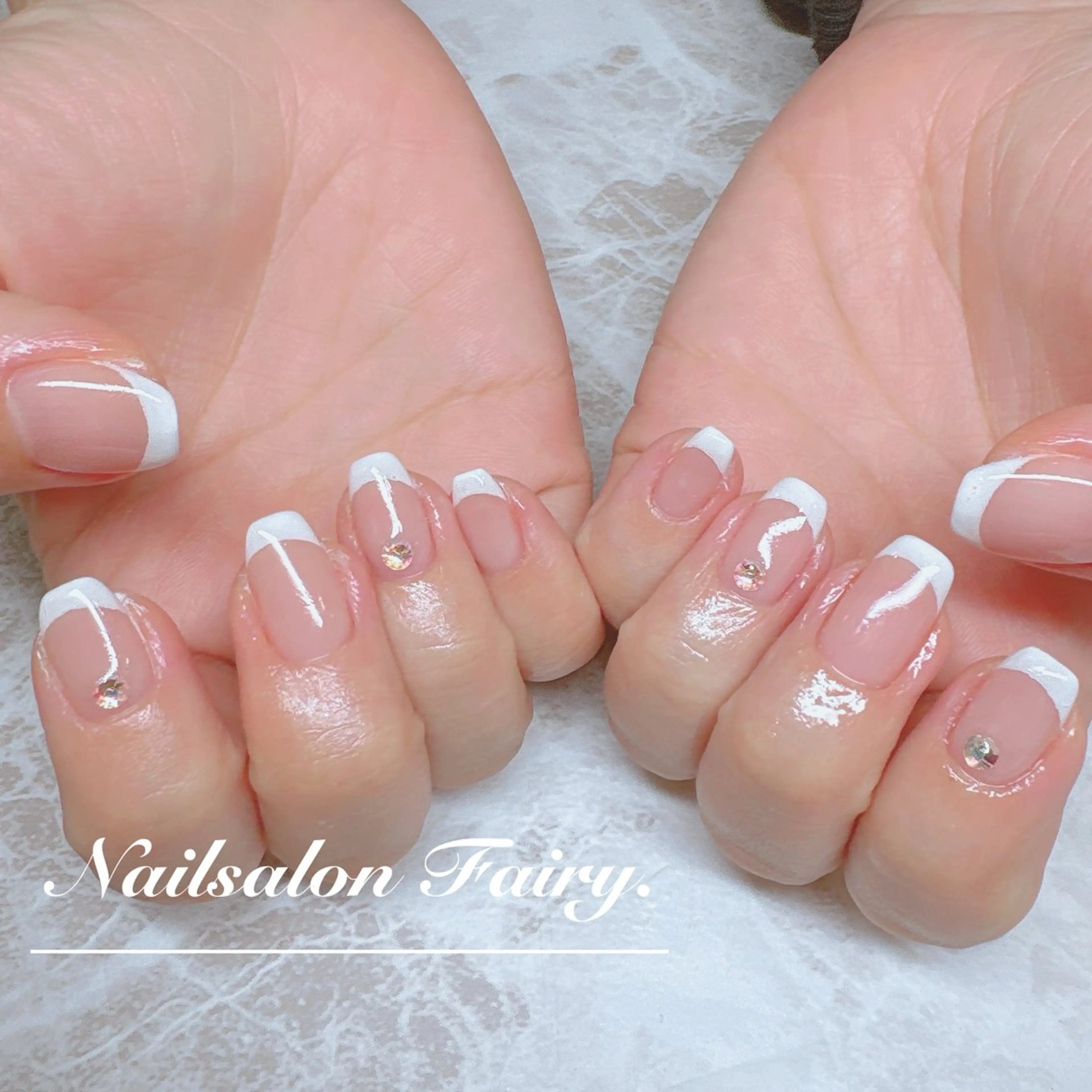 ネイル フレンチネイル ハンドネイル ネイルサロン フェアリー（外田）のネイルデザイン