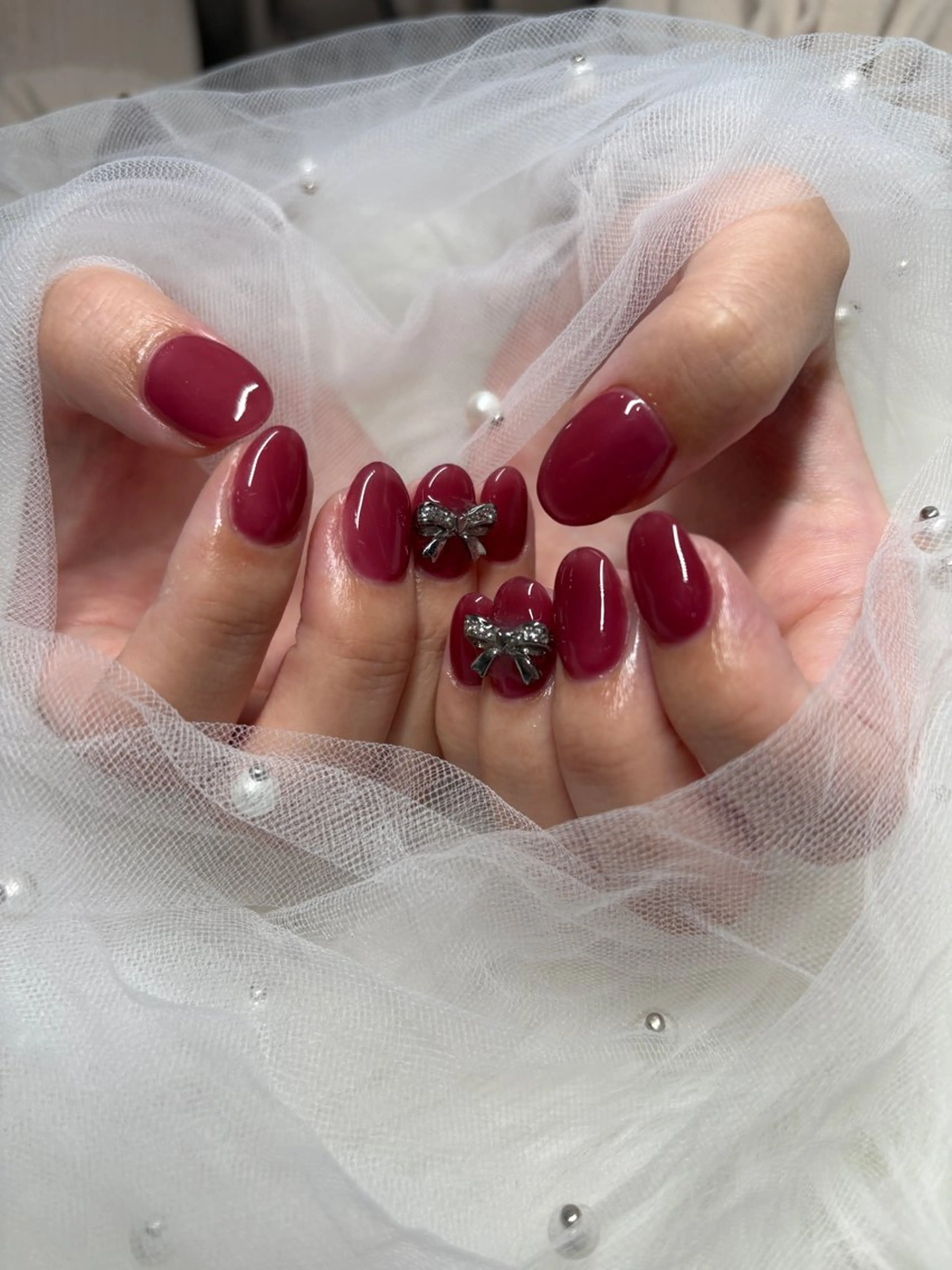 ネイル ワンカラーネイル ハンドネイル Nails by Akariのネイルデザイン