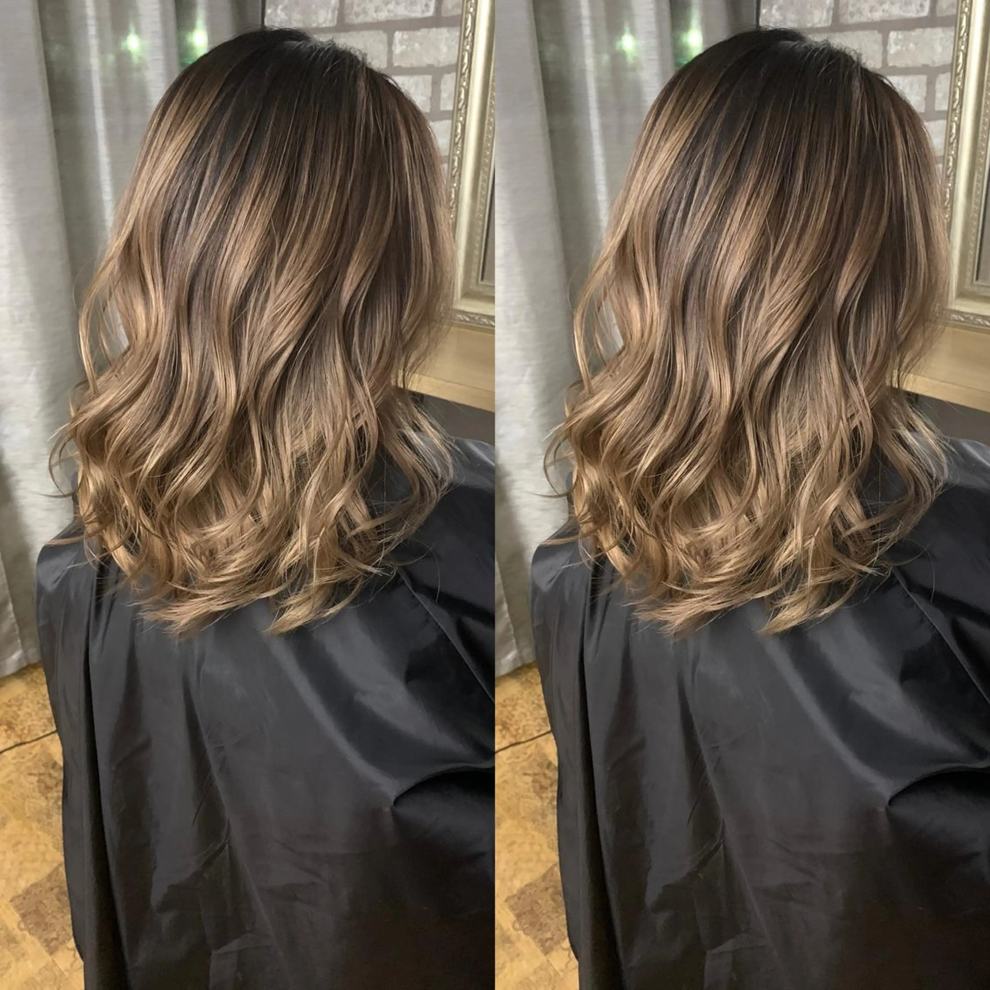 セミロング カラー ヘアアレンジ Labimani所属・美髪整形✨髪質改善 ✨中村弘仁/チーフのヘアスタイル