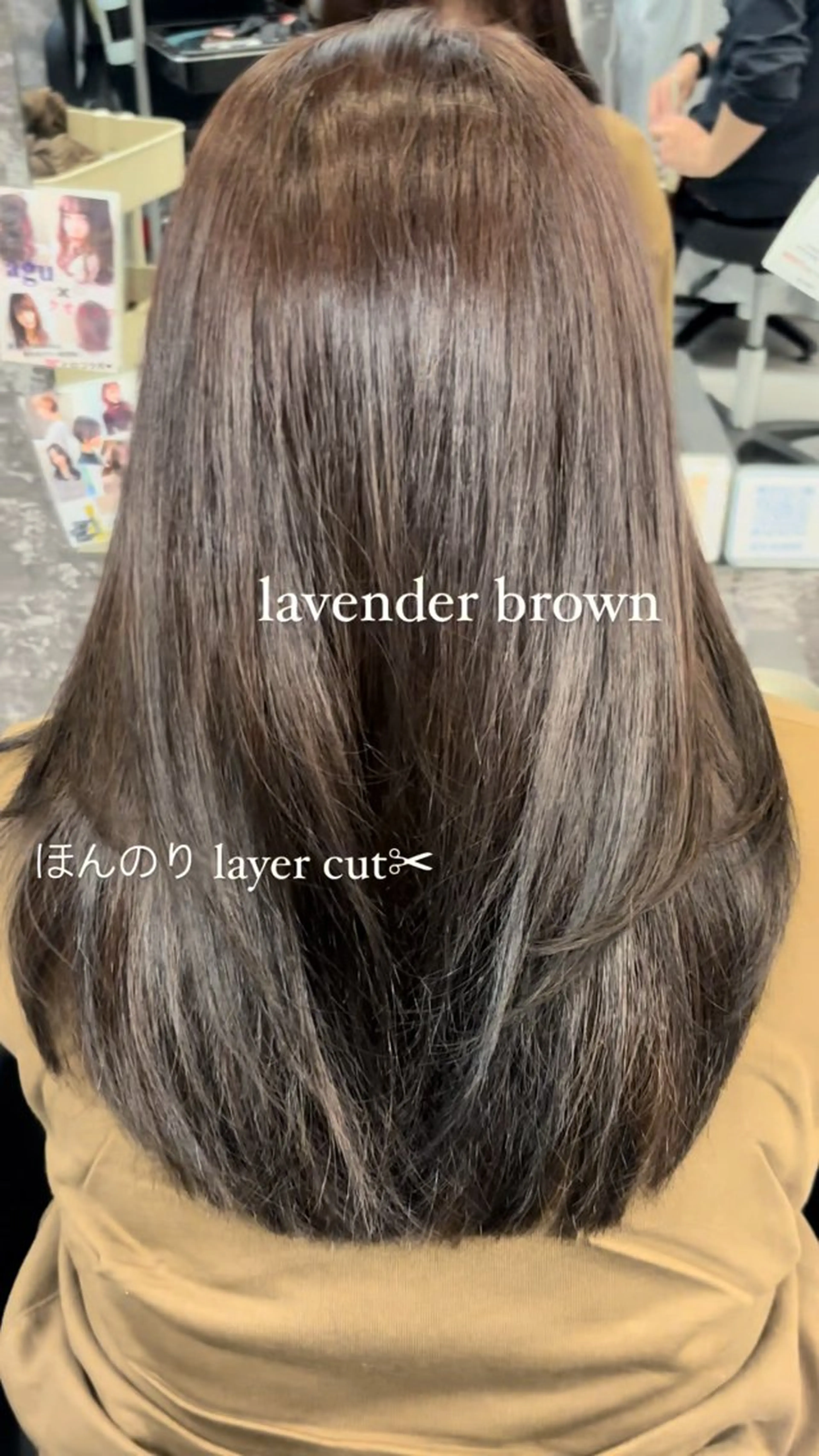 セミロング レイヤー/韓国ヘア /LILICAのヘアスタイル